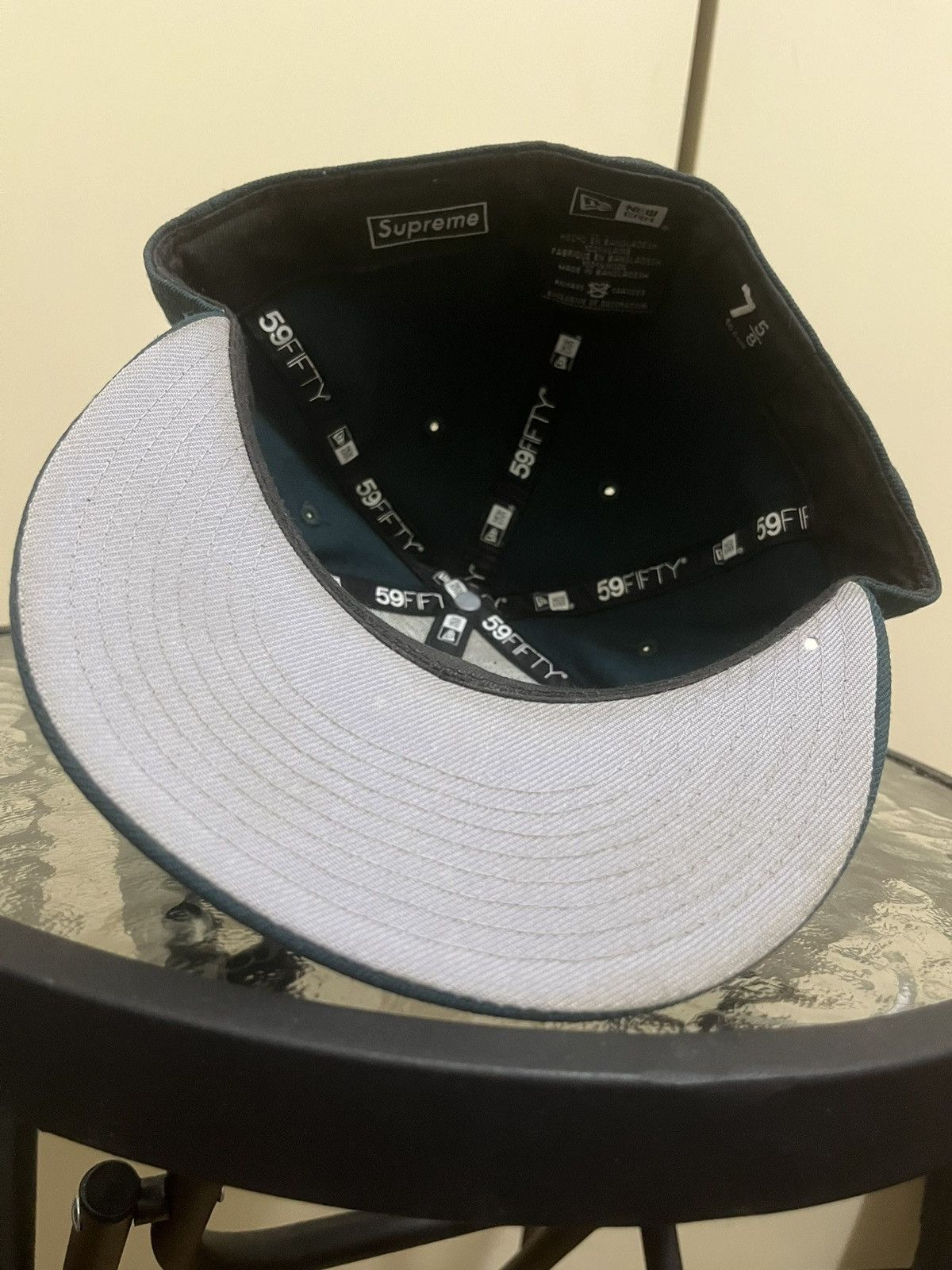 New Era × Supreme Supreme Classic Script New Era Cap Green Size ONE SIZE - 4 Thumbnail