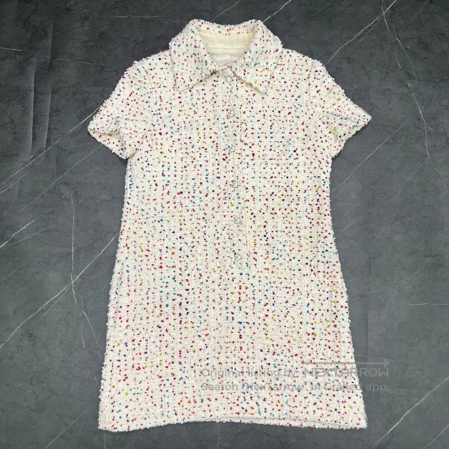 Valentino Valentino Polka Dot Soft Wool Dress. Size US M / EU 48-50 / 2 - 1 Thumbnail