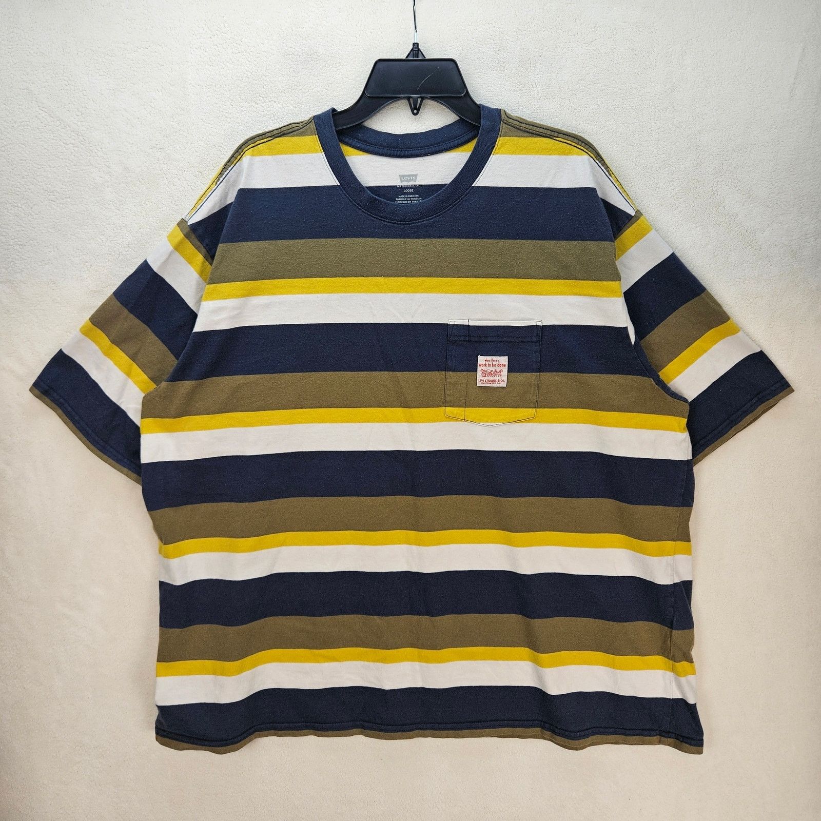 Levi's LEVI'S WORK TO BE DONE MEN'S XXL THICK TSHIRT Size US XXL / EU 58 / 5 - 1 Thumbnail