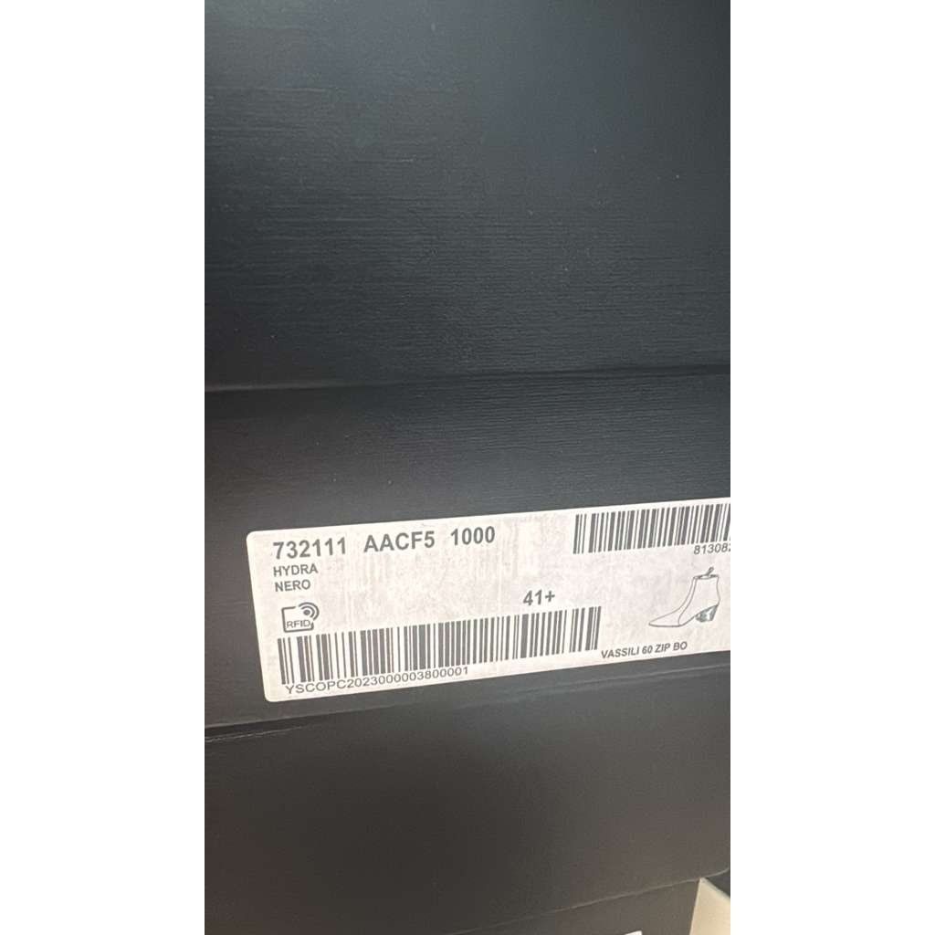 Saint Laurent Paris o1rshd1 Hydra Vassili 60 Zip Boots in Black Size US 8.5 / EU 41-42 - 20 Thumbnail