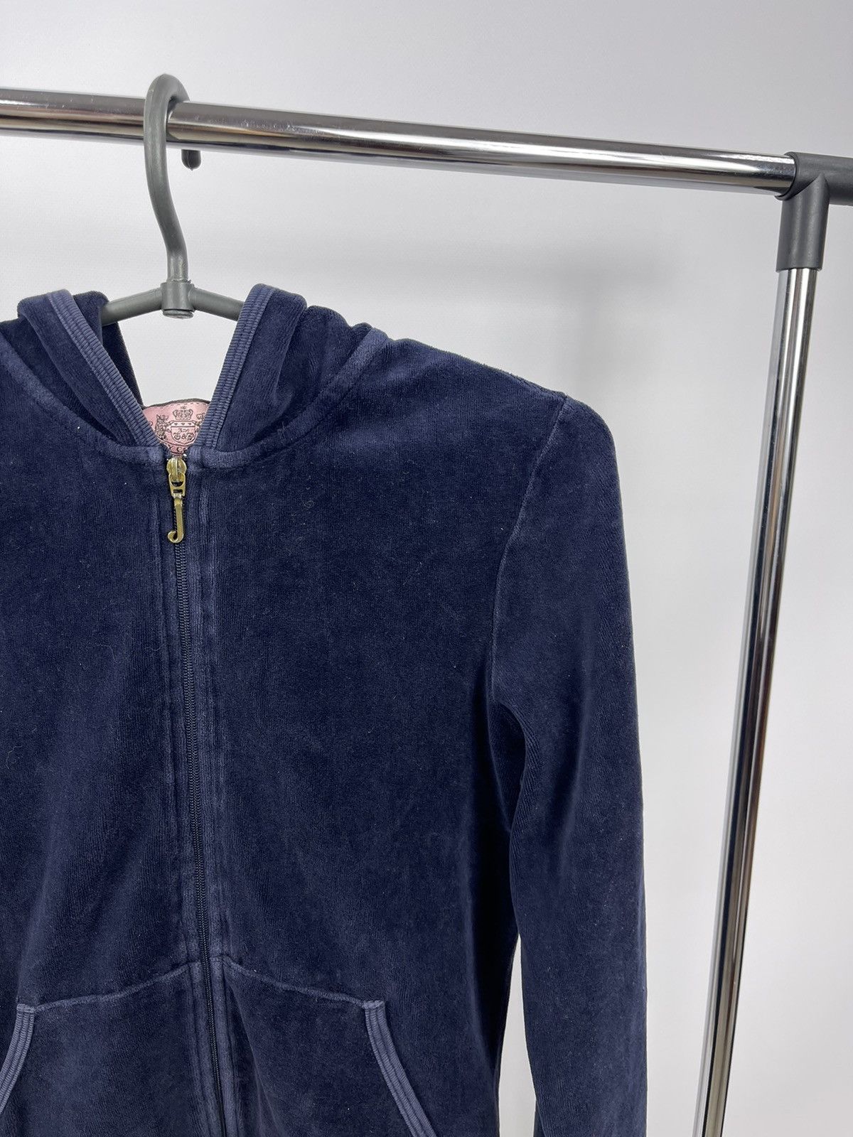 Juicy Couture Juicy Couture Full Zip Long Sleeve Hoodie Blue Size S Women Size S / US 4 / IT 40 - 3 Thumbnail