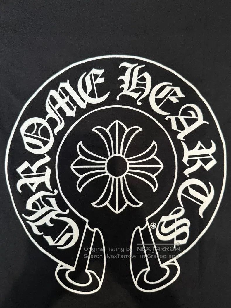 Chrome Hearts CHROME HEARTS Size S Horseshoe print black short sleeve T-s Size US S / EU 44-46 / 1 - 6 Thumbnail