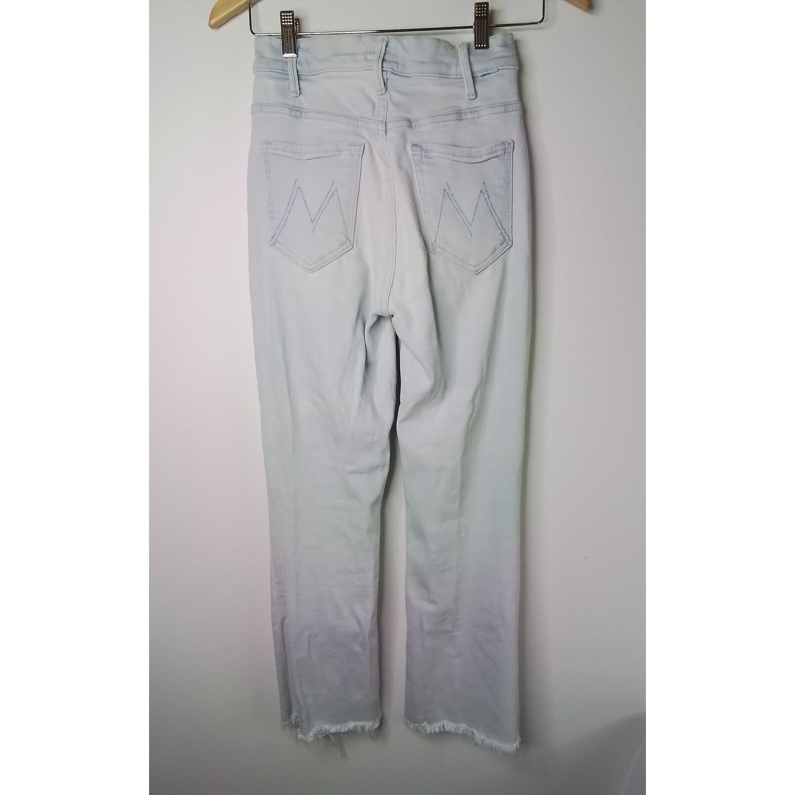 MOTHER Mother Denim Jeans Women's 26 The Hustler Ankle Fray Size 26" / US 2 / IT 38 - 3 Thumbnail