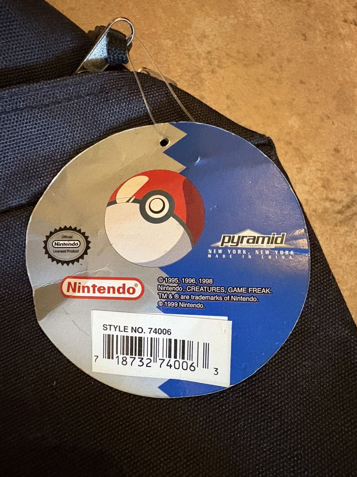 Other × Pokemon × Vintage vintage 1999 game freak nintendo Pokémon backpack bag Size ONE SIZE - 3 Thumbnail