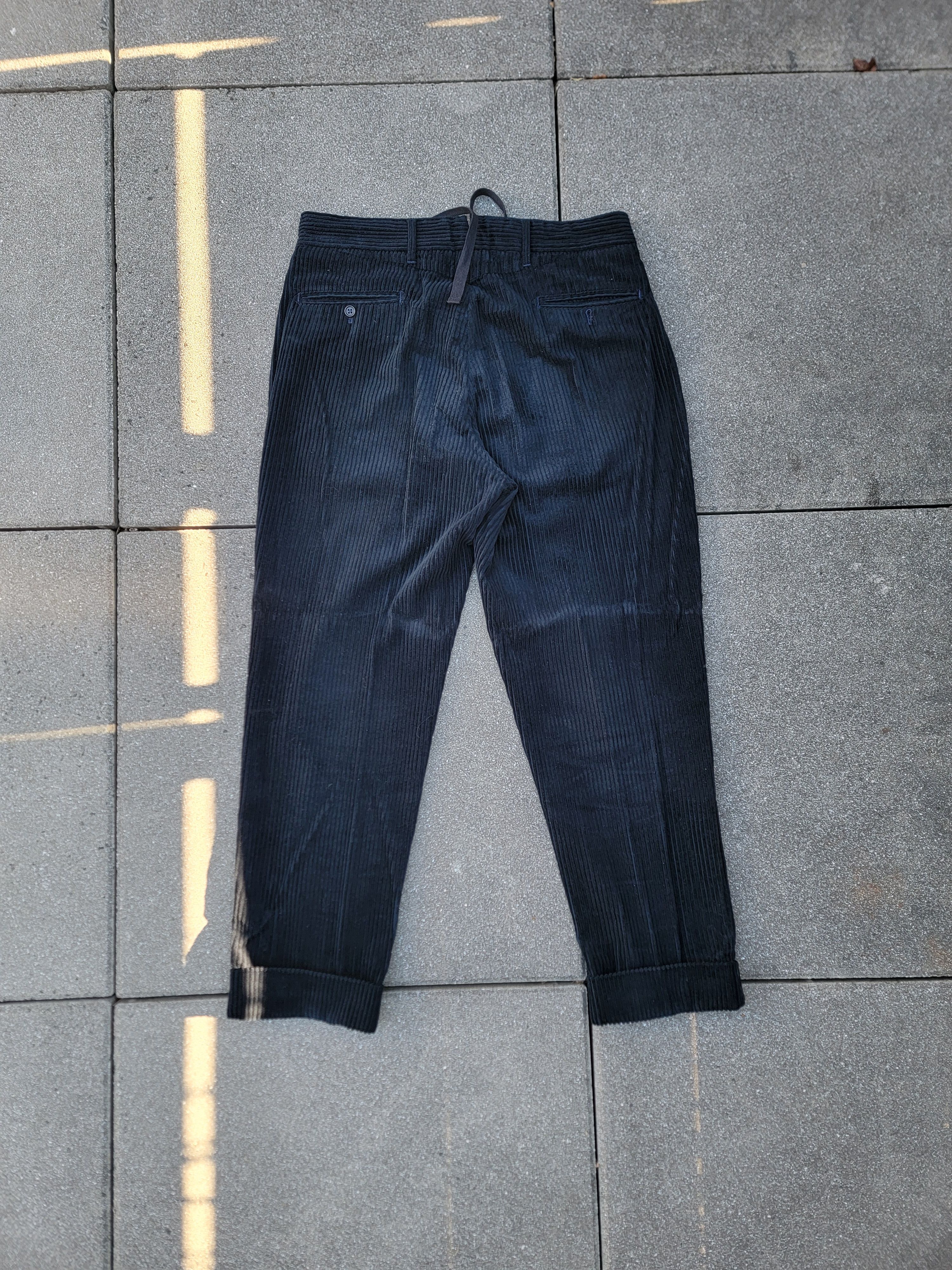 Engineered Garments Andover Pant Dark Navy Cotton 4.5W Corduroy Size US 34 / EU 50 - 2 Thumbnail