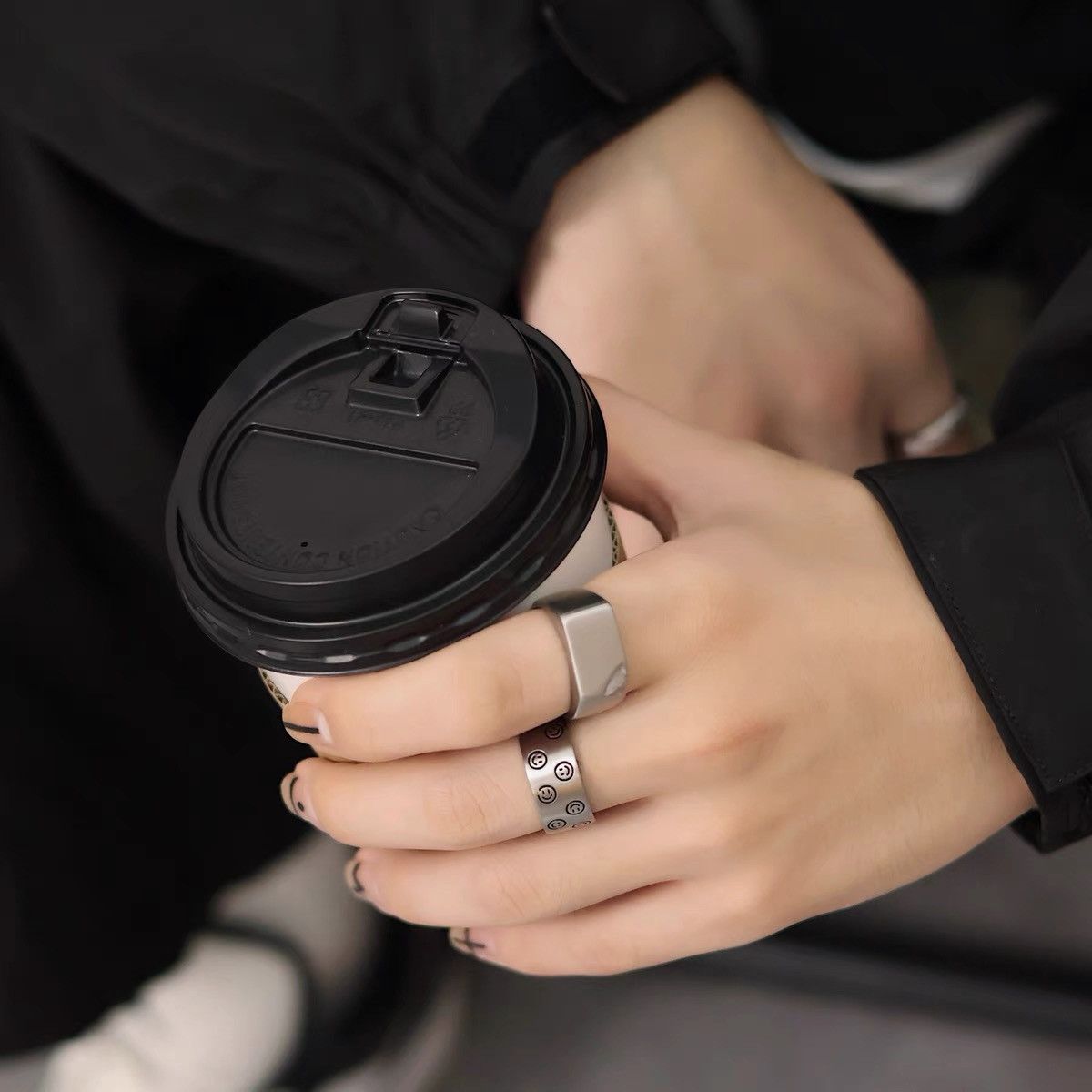 Japanese Brand × Vintage Retro punk rings Size ONE SIZE - 2 Thumbnail