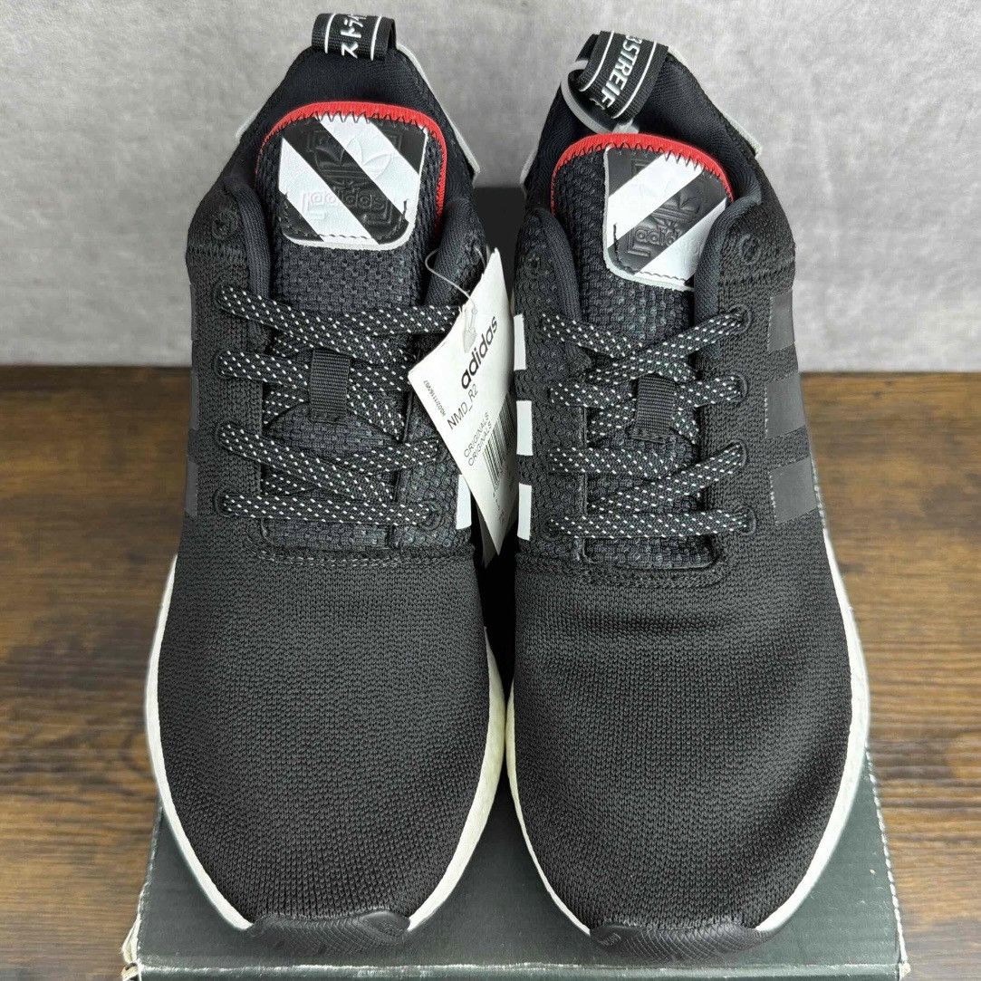 Adidas NEW Adidas NMD_R2 Tokyo Black White Size 7.5 / 8.5W BY2325 Size US 7.5 / EU 40-41 - 5 Thumbnail