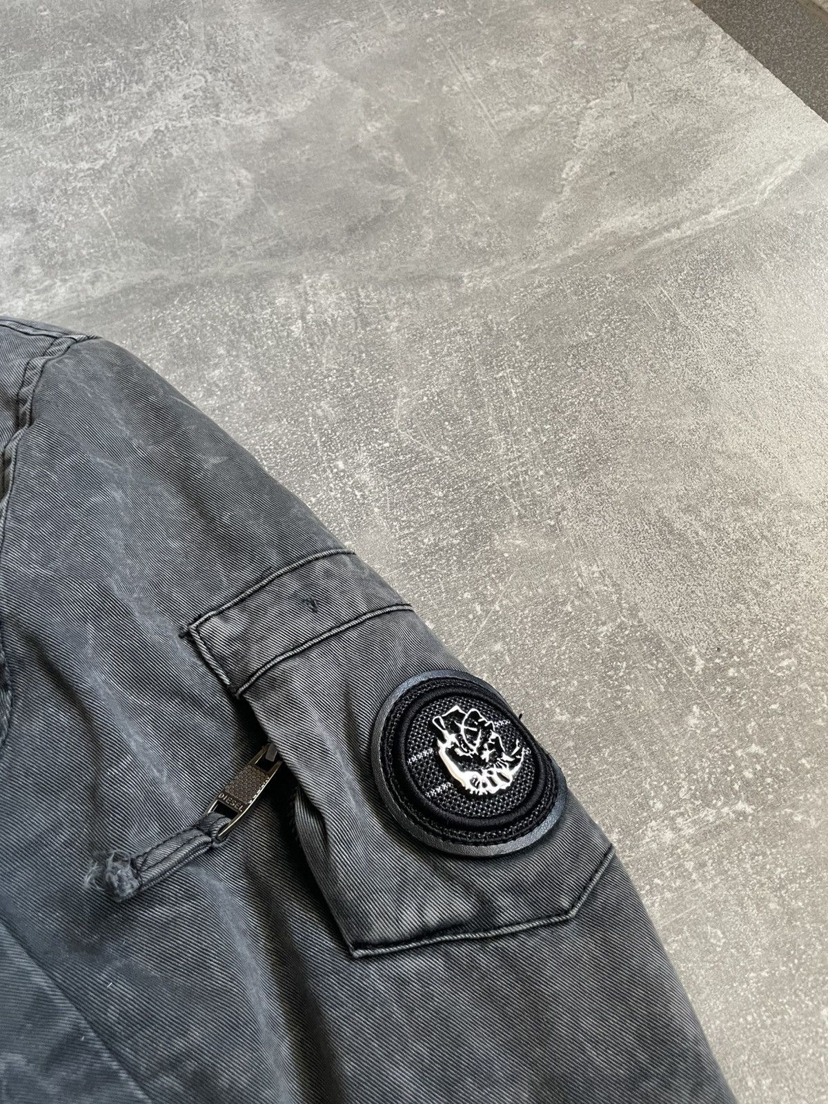 Diesel Diesel Vintage Coat Jacket Y2K 90s desert chrome cold scull Size US M / EU 48-50 / 2 - 9 Thumbnail
