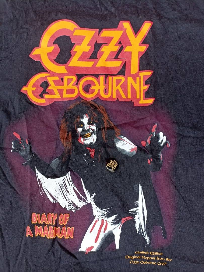 Band Tees 🔥Limited Edition🔥Ozzy Ozbourne Shirt Diary of A Madman Size US M / EU 48-50 / 2 - 5 Thumbnail