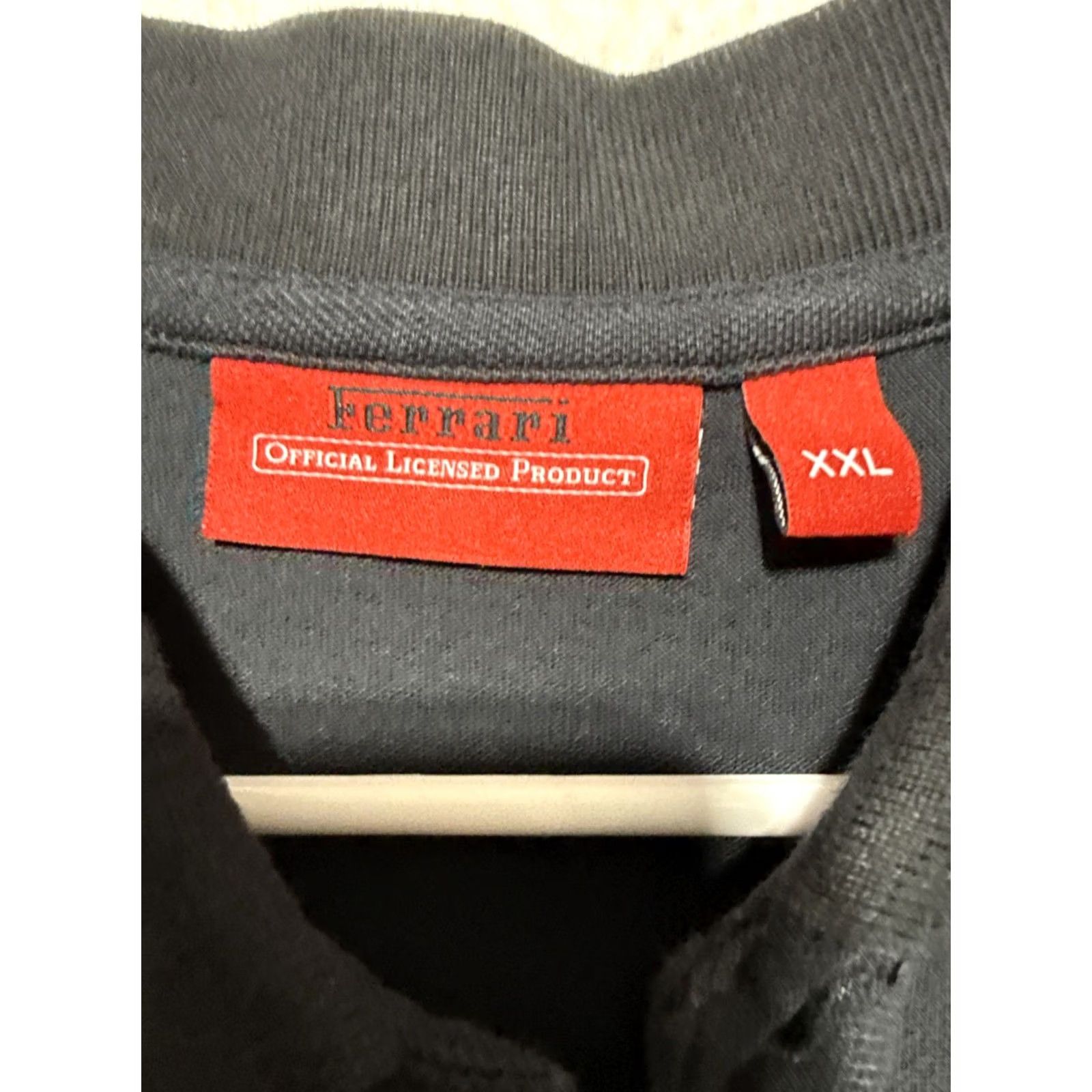 Ferrari VINTAGE Ferrari Polo Shirt Men 2XL Black Collared Short Sleeve Button Cotton Racing Classic - 00’s Size US XXL / EU 58 / 5 - 5 Thumbnail