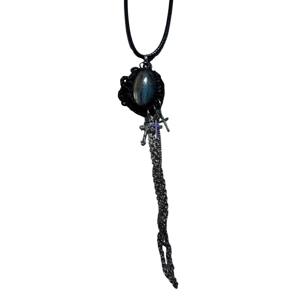 KMRii VY001 Cthulhu Crucifix Necklace Size ONE SIZE - 4 Thumbnail