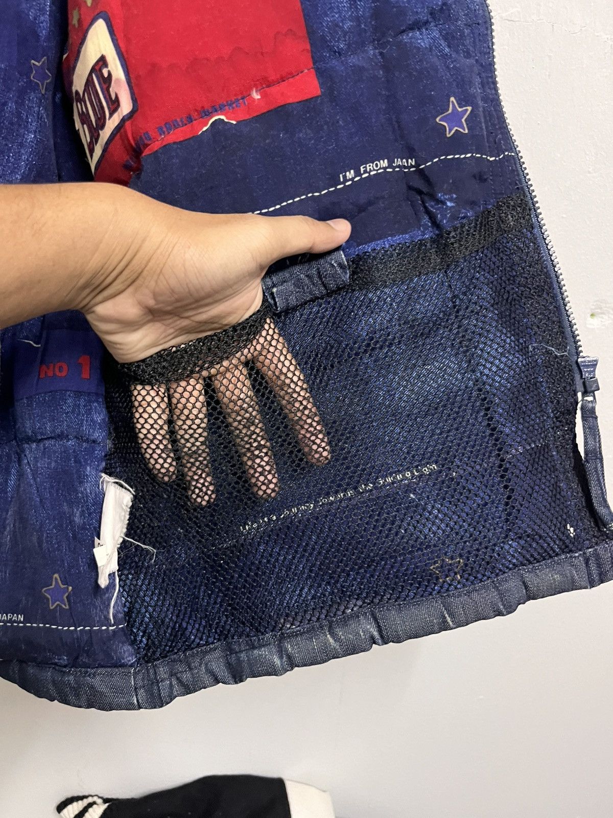 Blue Blue Japan 💥COLLECTORS ITEM💥BLUE BLUE JAPAN X HR MARKET INDIGO DENIM Size US L / EU 52-54 / 3 - 22 Thumbnail