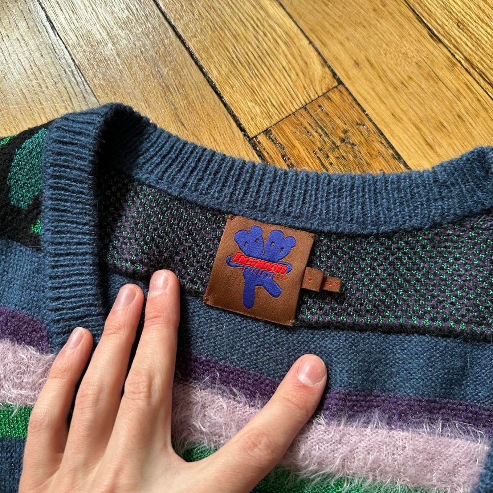Heaven by Marc Jacobs Rare Heavn by Marc Jacob’s Striped Colorful Sweater Cardigan Size US L / EU 52-54 / 3 - 4 Thumbnail
