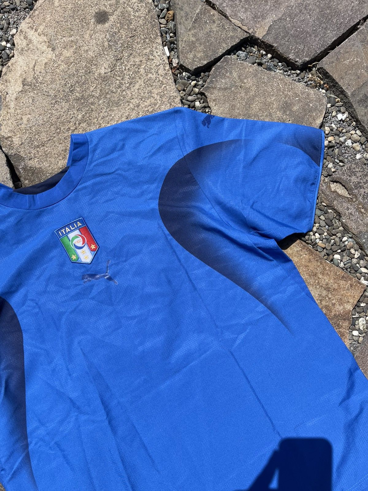 Neil Barrett × Puma 2006 Puma Italy Vintage soccer jersey trikot light Italia Size US XL / EU 56 / 4 - 6 Thumbnail