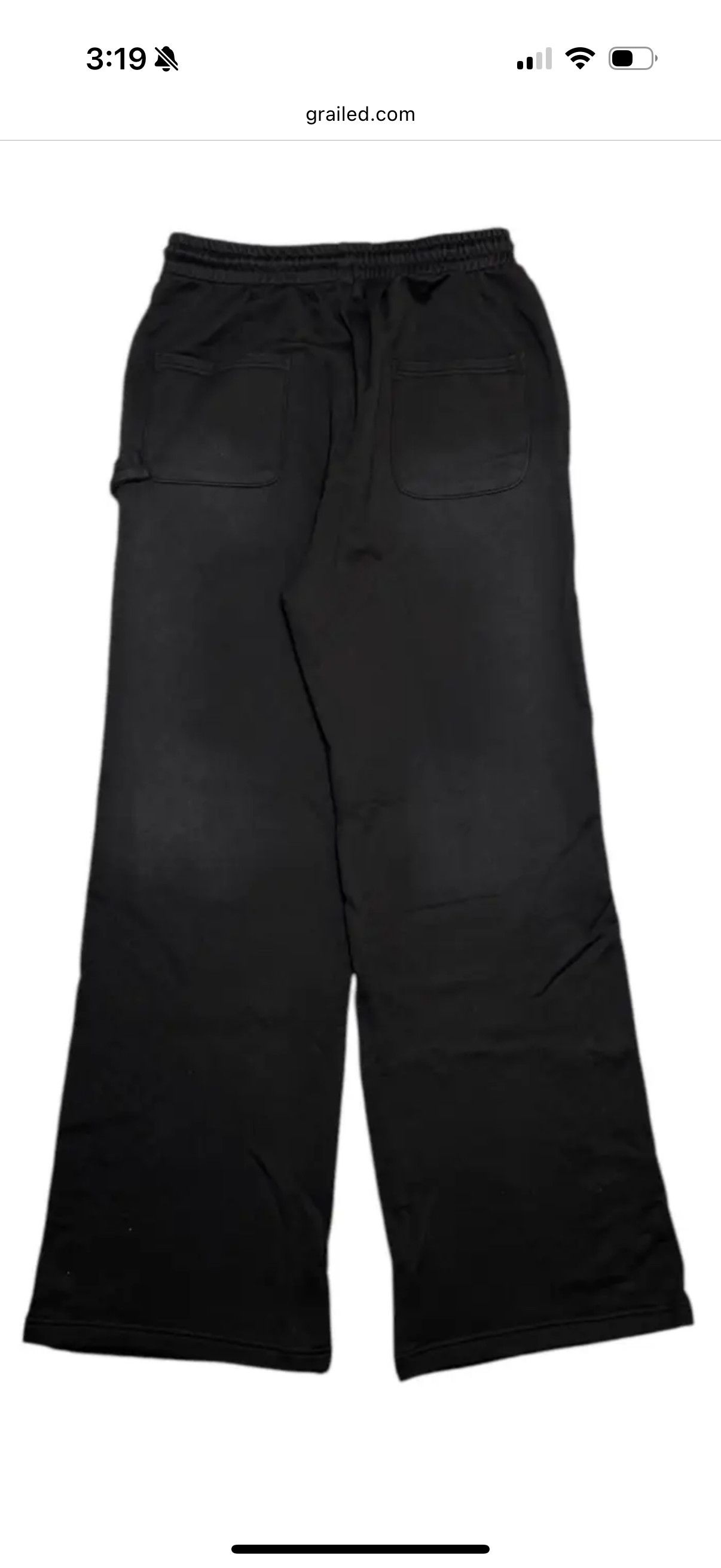 HMDD HMDD Black Crystal Sweats - Brand New Size US 32 / EU 48 - 6 Thumbnail