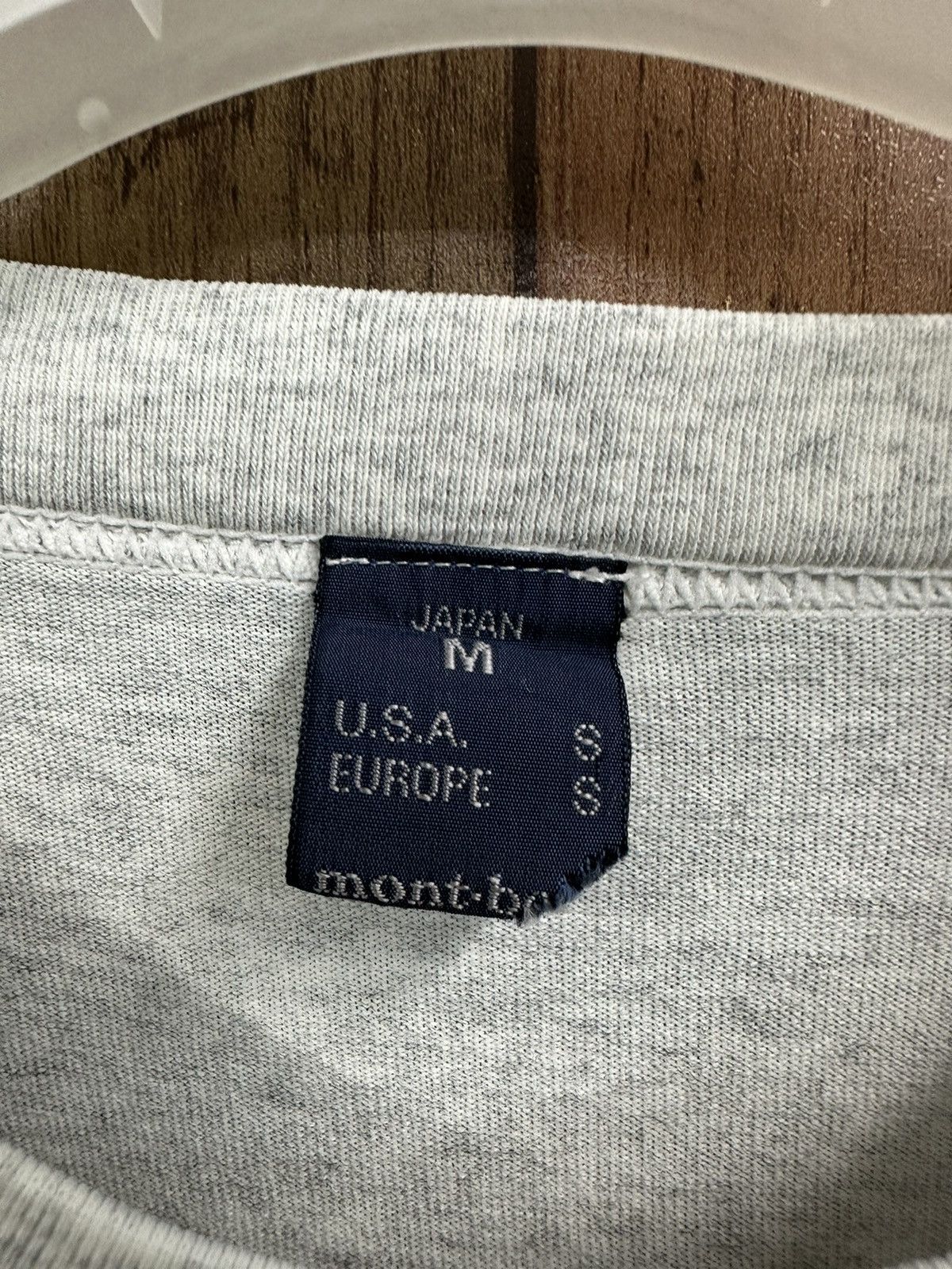 Montbell Montbell Gorilla Single Stitch Vintage Tshirt A252 Size US S / EU 44-46 / 1 - 11 Thumbnail