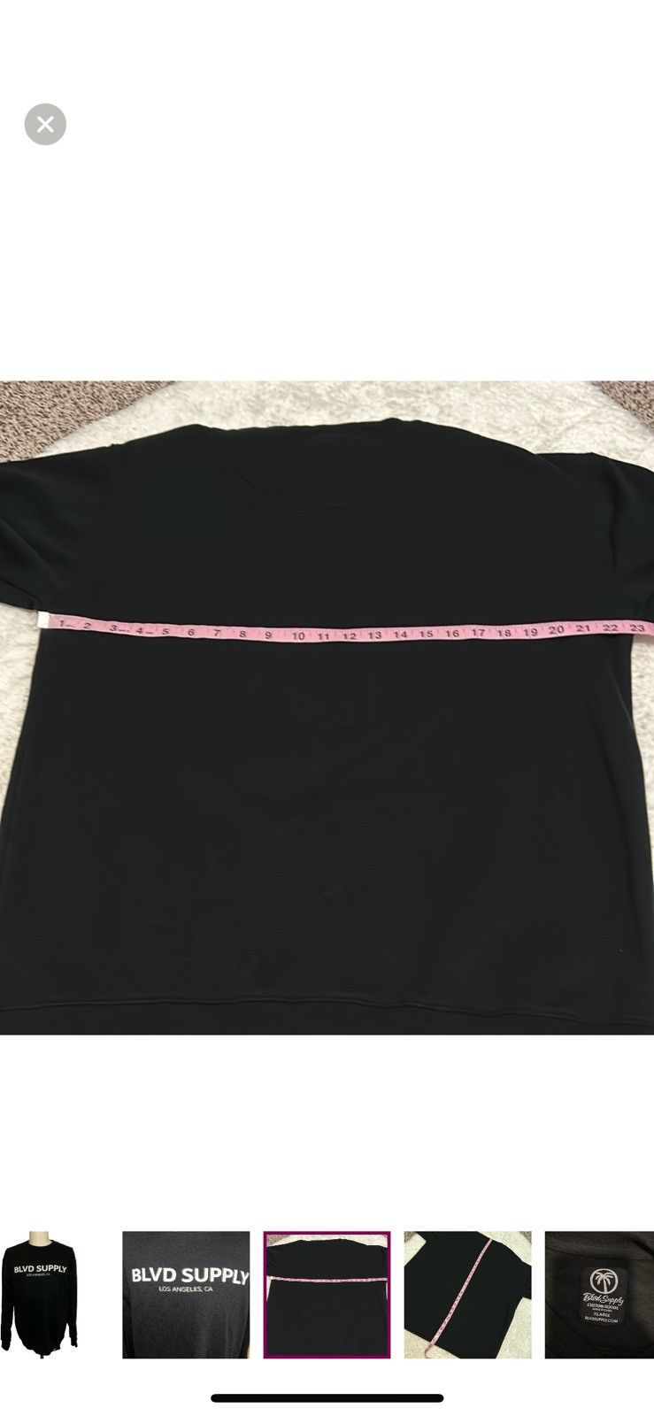 BLVD Blvd supply xl crewneck sweatshirt Size US XL / EU 56 / 4 - 6 Thumbnail