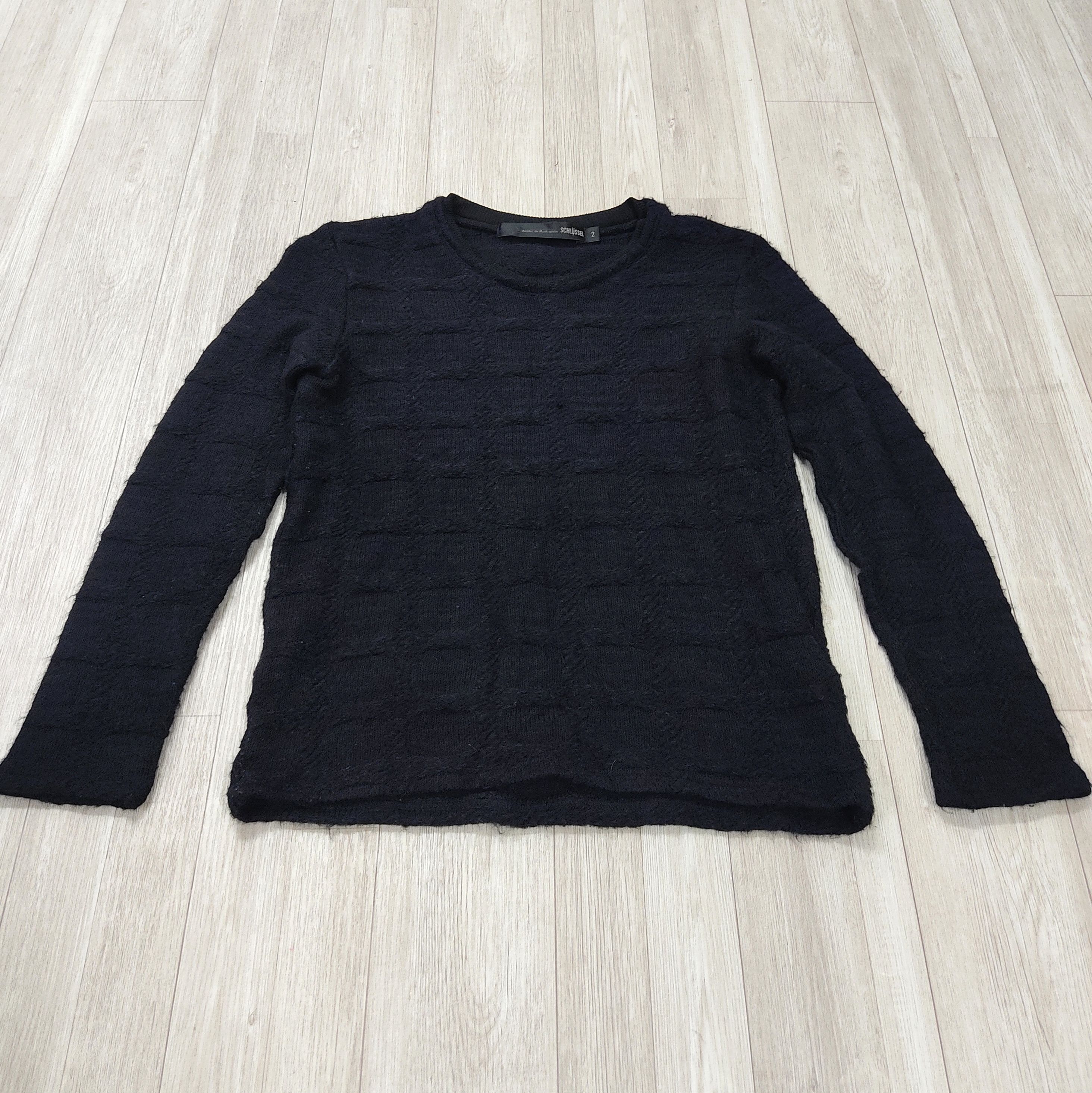 Beauty Beast SCHLÜSSEL Pitch Black Glam Gothic Pull Over Sweater Size US S / EU 44-46 / 1 - 6 Thumbnail