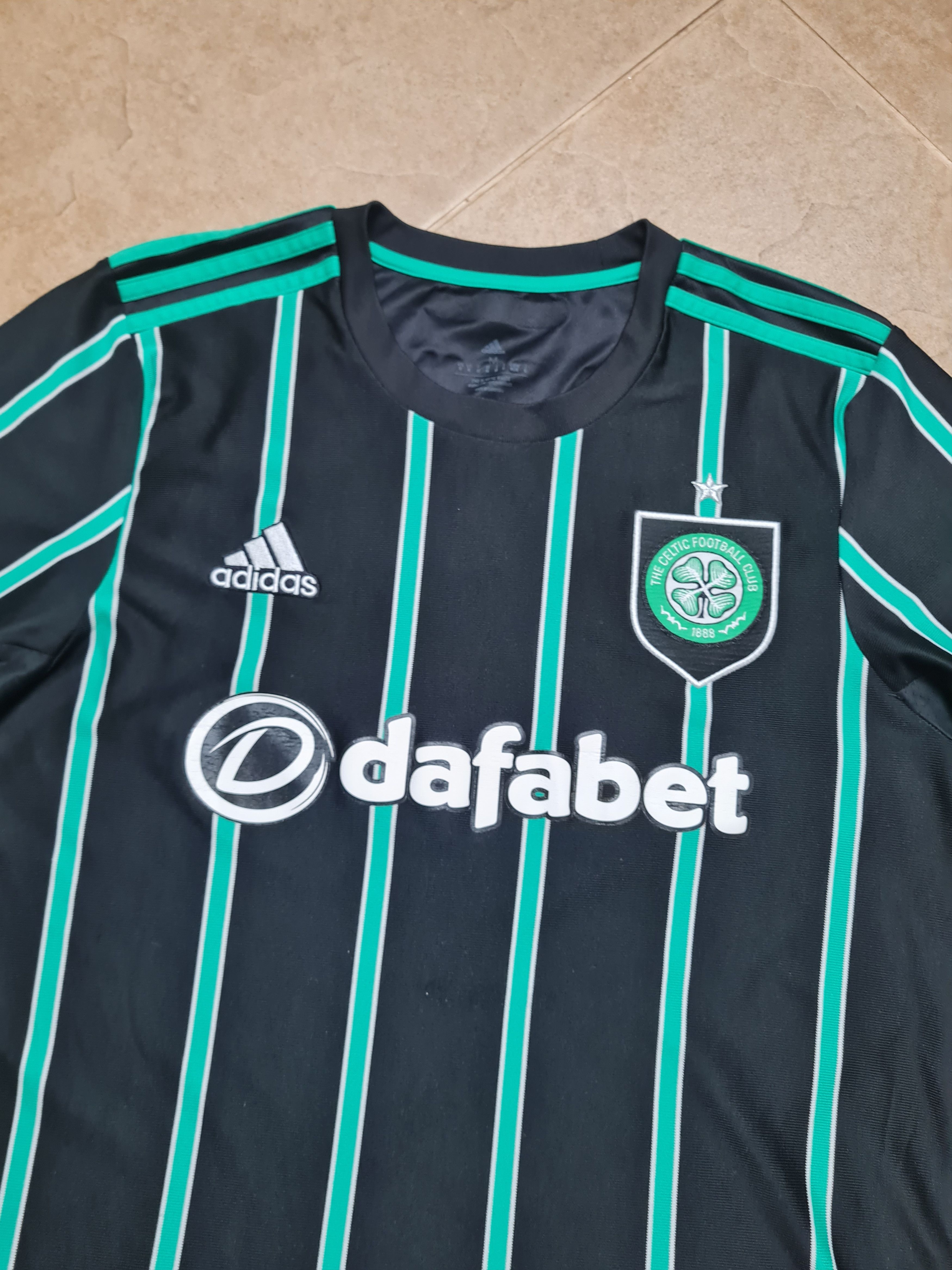 Adidas CELTIC 2022/2023 AWAY FOOTBALL SHIRT ADIDAS ADULT HA8326 Size US M / EU 48-50 / 2 - 15 Thumbnail