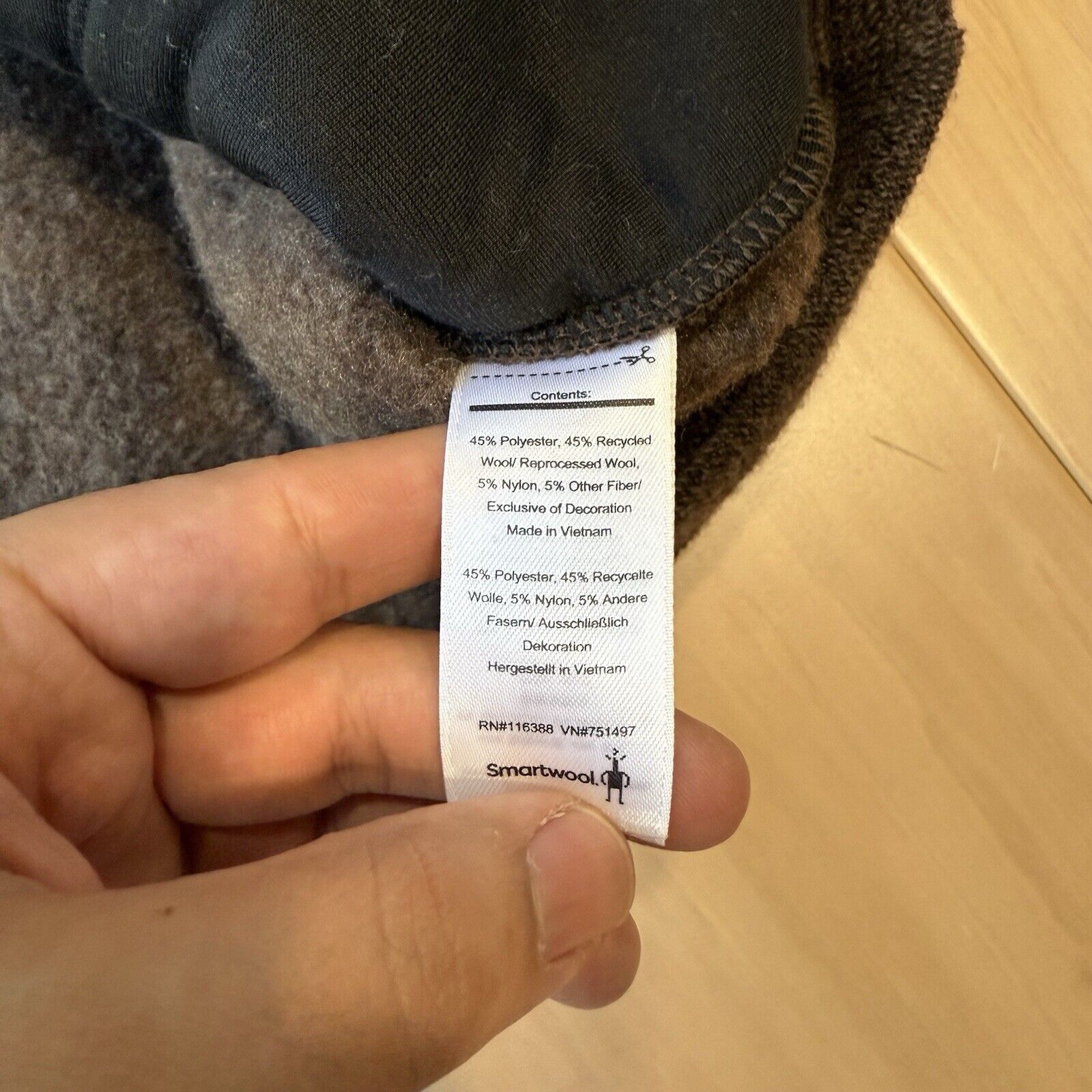 Smartwool Smartwool Hudson Trail Fleece Jacket Large Brown Full Zip Size US L / EU 52-54 / 3 - 7 Thumbnail