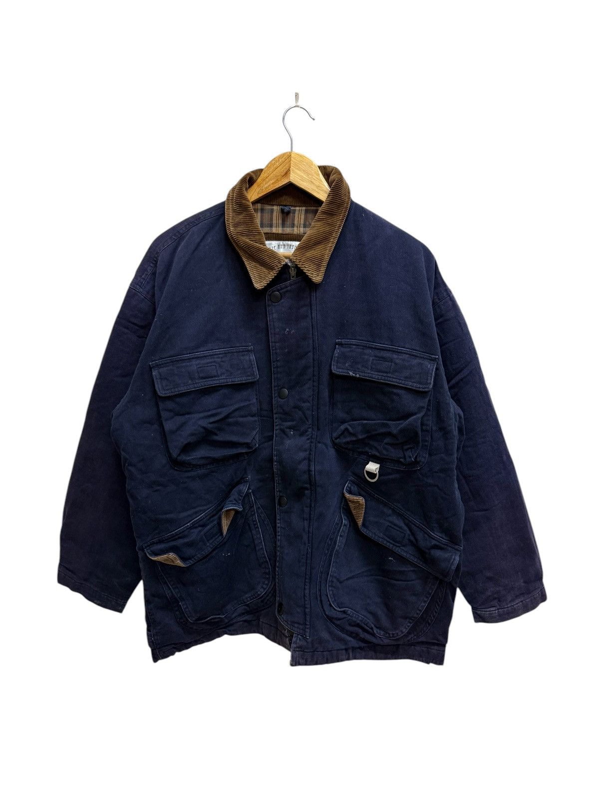 Japanese Brand Vintage Basic And Informal barn workwear field Jacket Size US XL / EU 56 / 4 - 1 Thumbnail