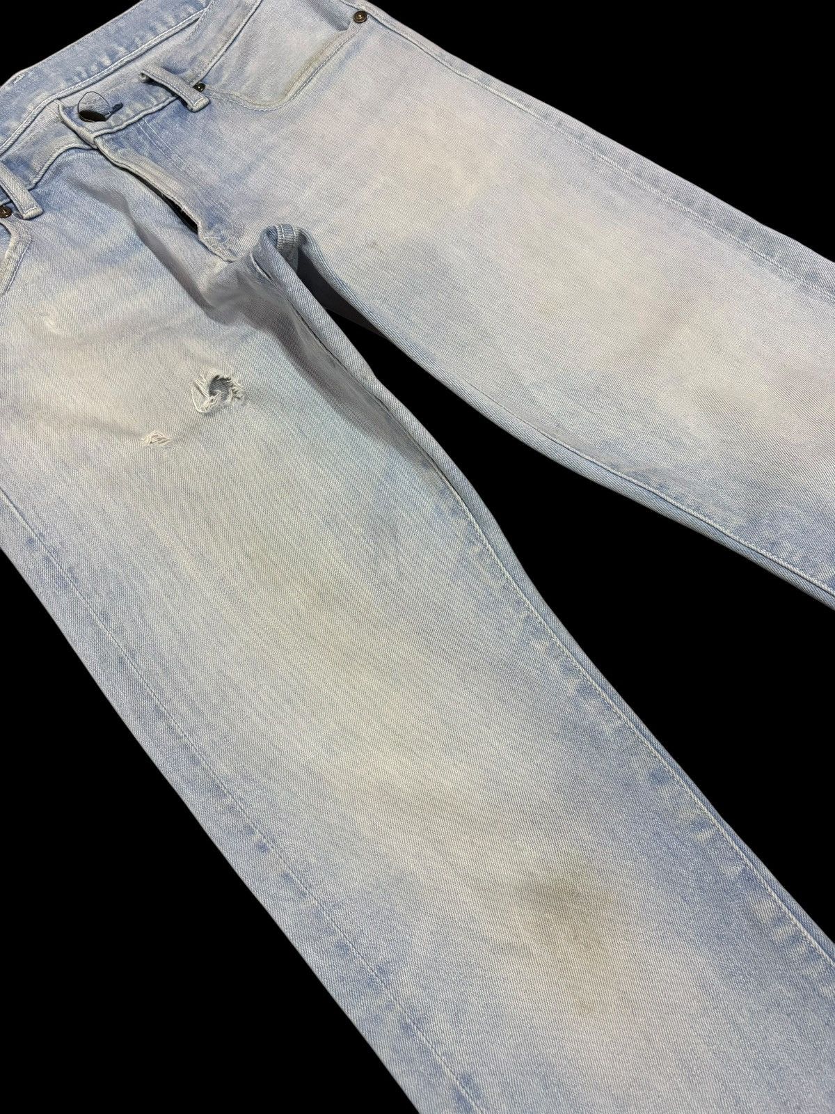Japanese Brand × Kaihara Denim × Vintage Vintage Kaihara Denim Uniqlo Blue Washed Jeans Size US 30 / EU 46 - 3 Thumbnail