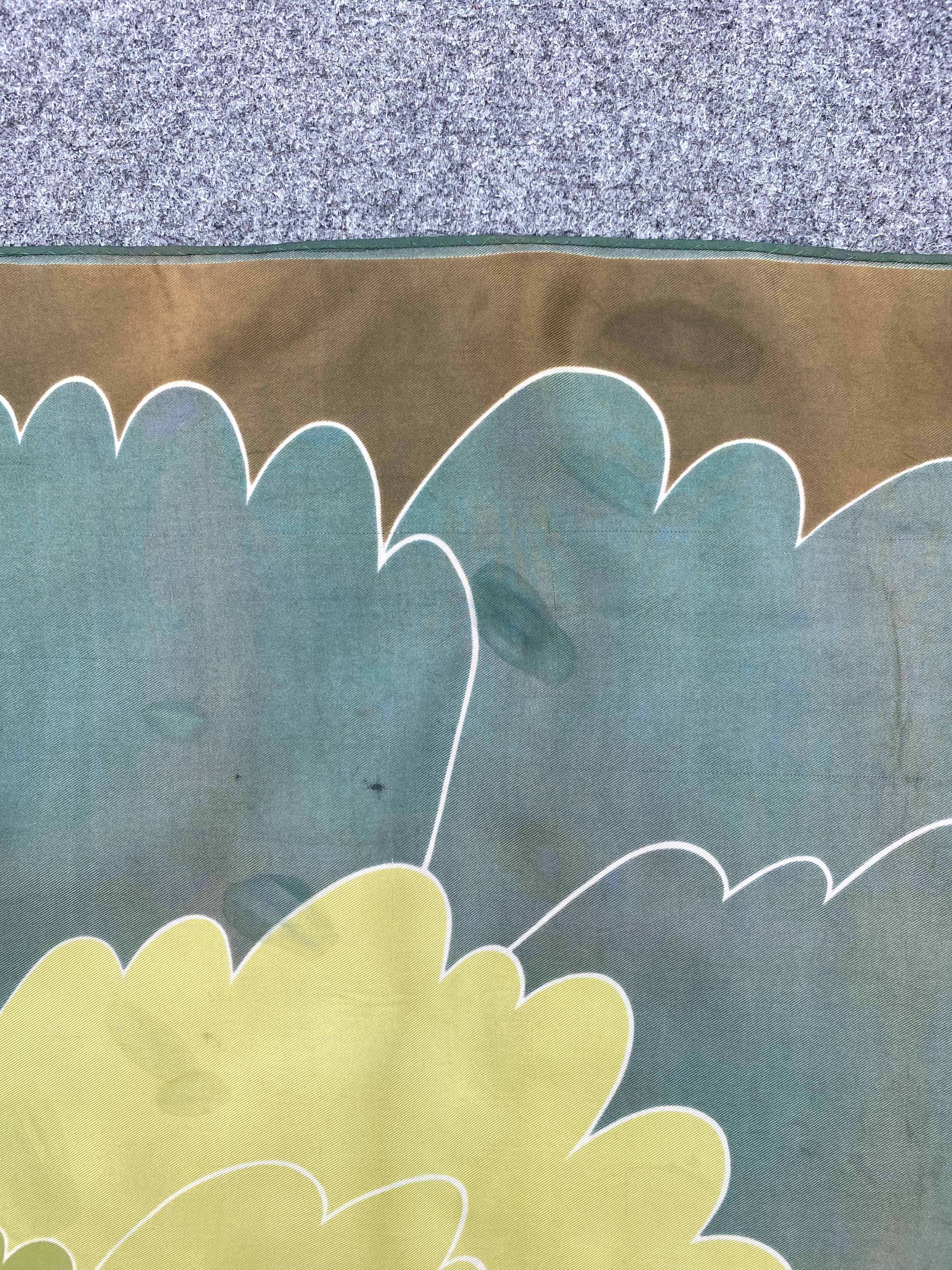 Vintage Italian Designer Silk Scarf / Muffler / Silk Shawl - SN0060 Size ONE SIZE - 5 Thumbnail
