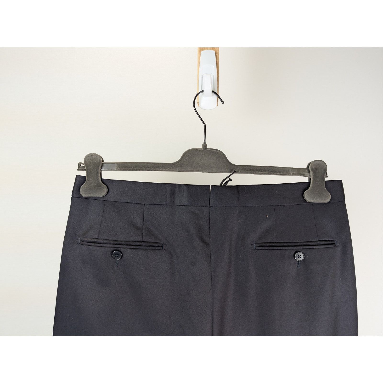 Ermenegildo Zegna o1rshd1 Mens Suit - Blazer and Casual Pants in Black Size US M / EU 48-50 / 2 - 21 Thumbnail