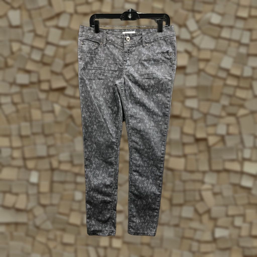 Denime SO Jeans Skinny Size 11 Juniors Low Rise Medium Wash Gray Denim Women Fast Shipping? Size 32" / US 10 / IT 46 - 1 Thumbnail