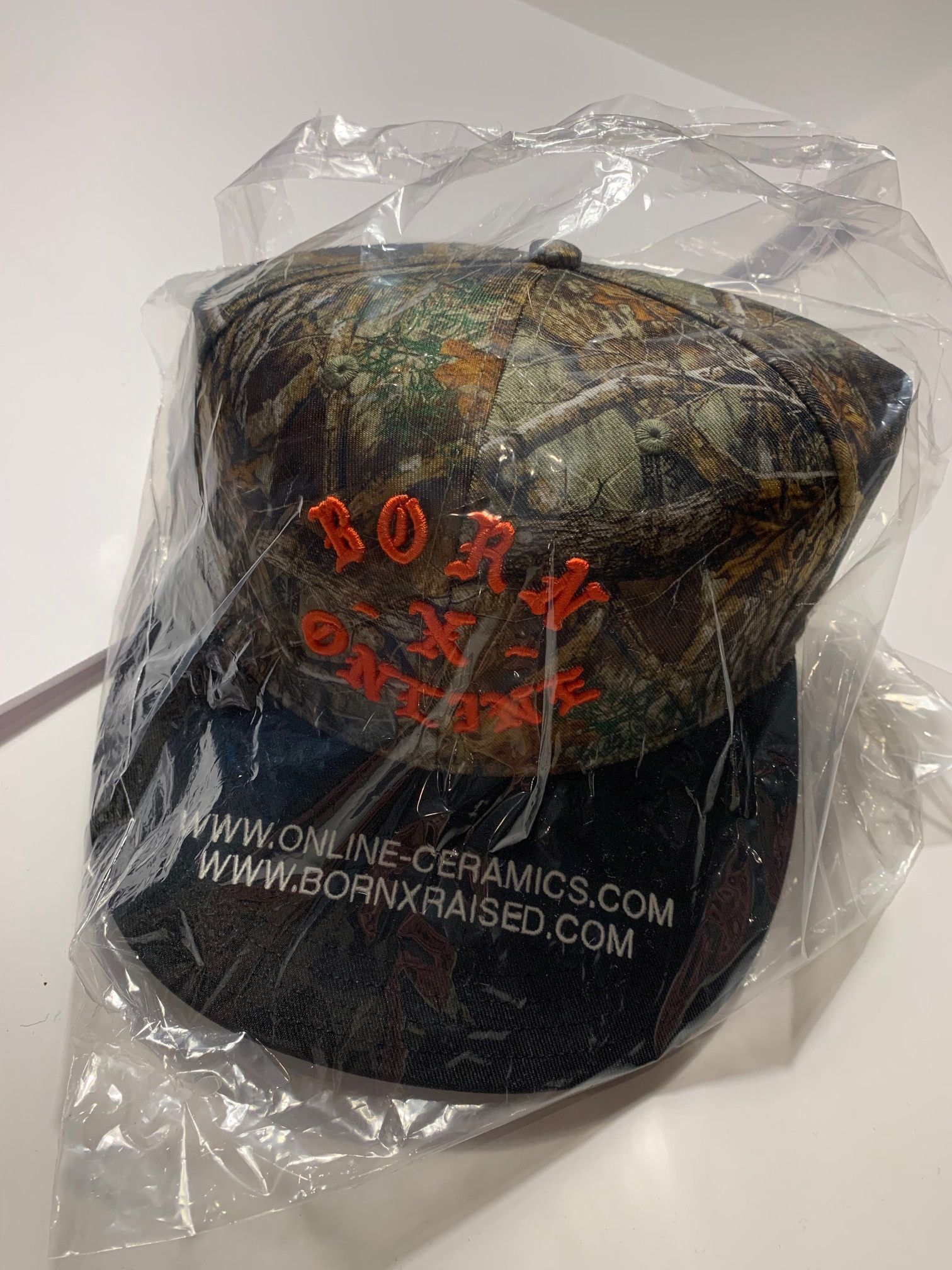 Born X Raised × Online Ceramics Hunter Camo Fitted Hat New 7 3/4 Size ONE SIZE - 1 Thumbnail