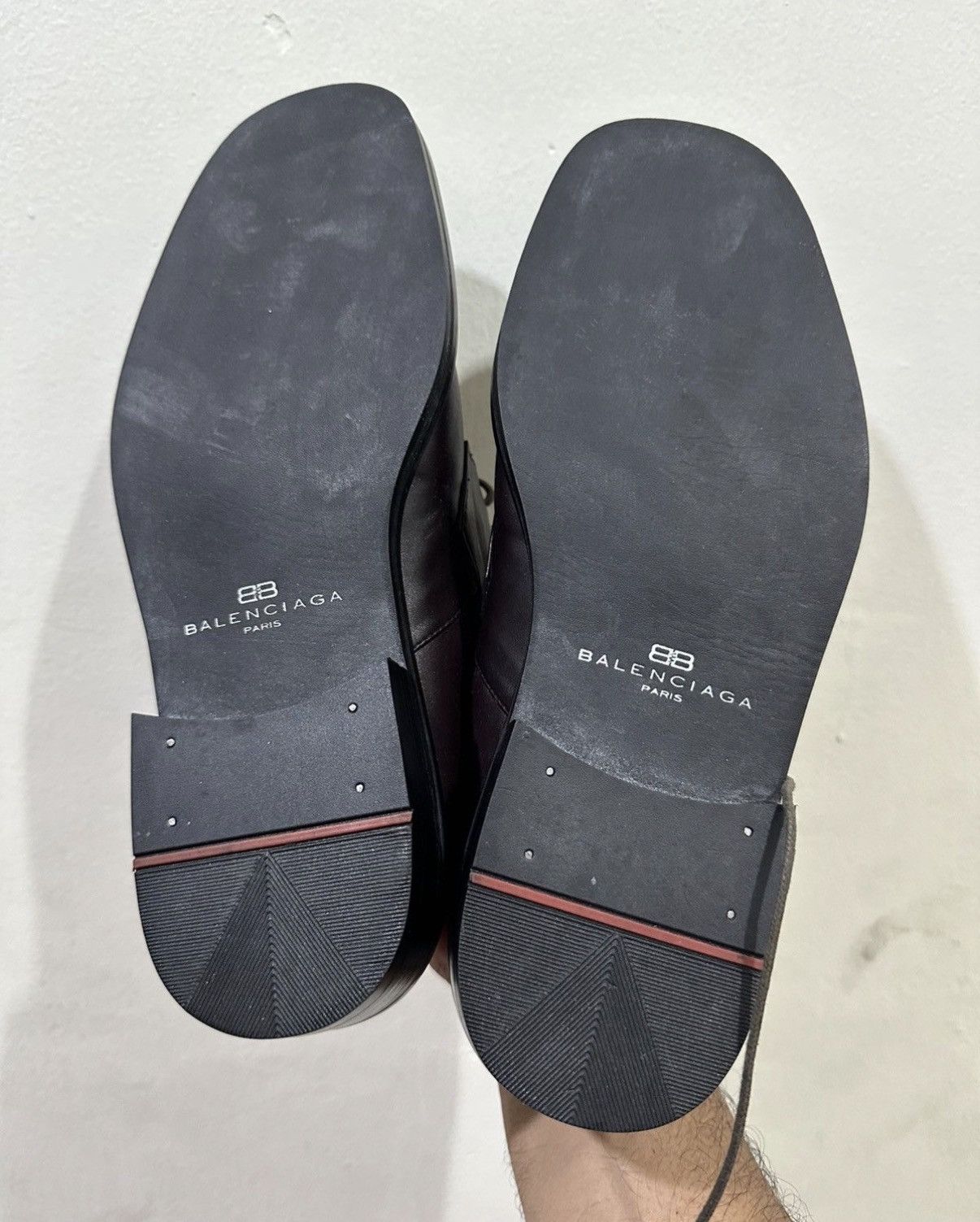 Balenciaga VTG NOS Balenciaga Casual Leather Shoes Size US 9 / EU 42 - 7 Thumbnail