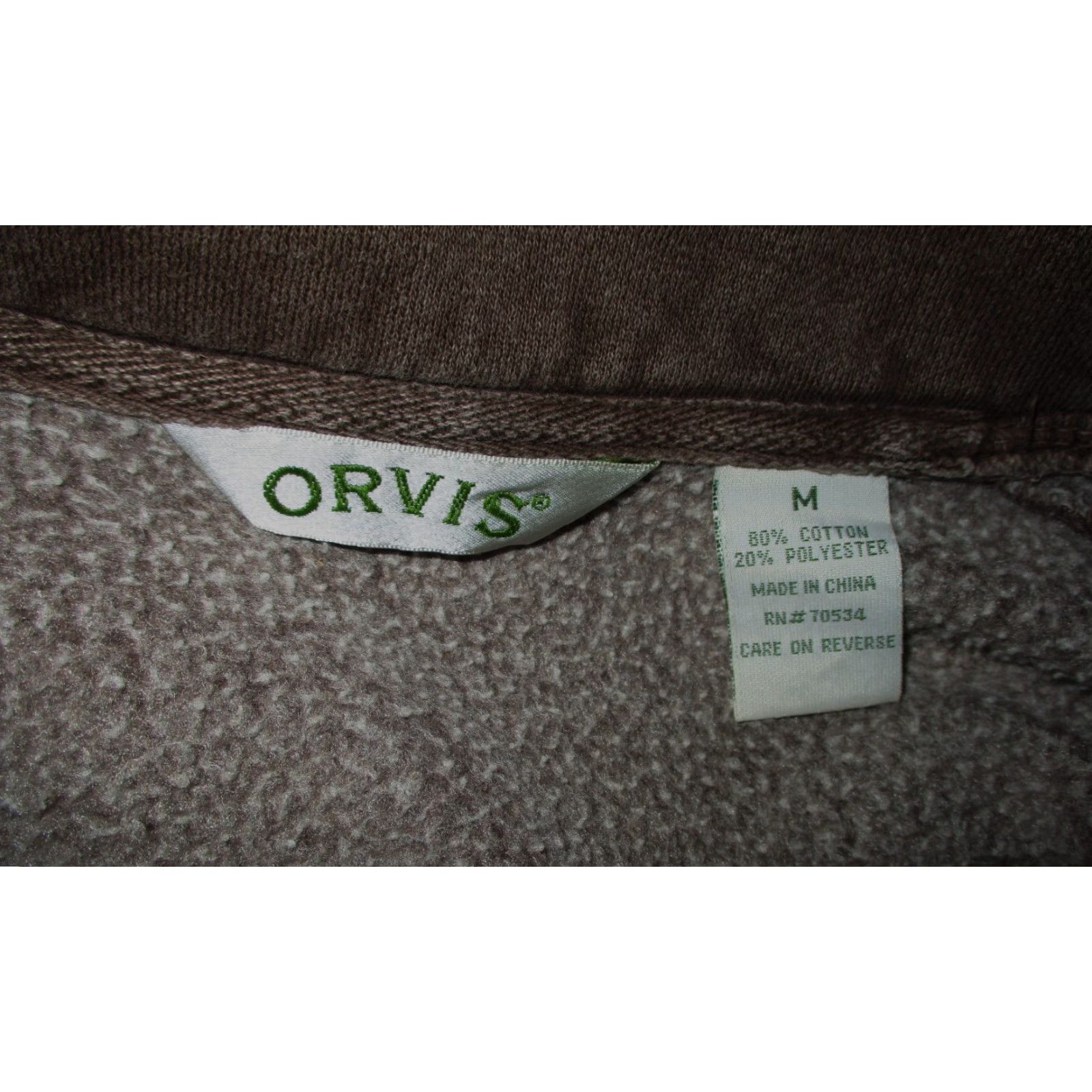 Orvis Orvis Brown Full Zip Mock Neck Jacket Women M Size M / US 6-8 / IT 42-44 - 6 Thumbnail