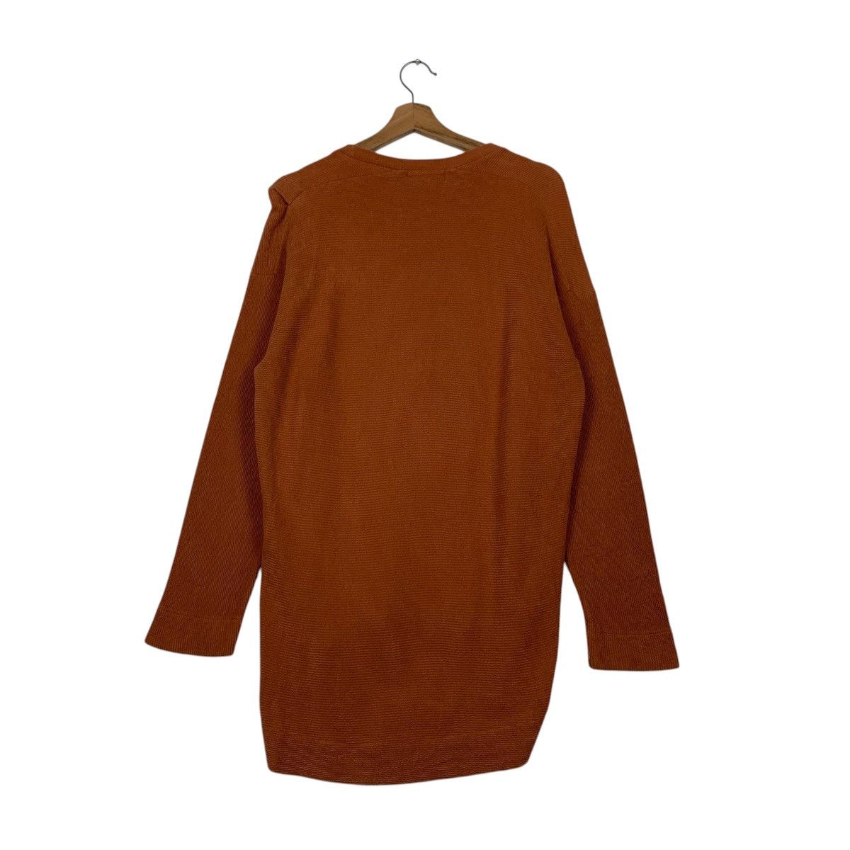 Japanese Brand AZUL by MOUSSY Asymmetrical Button Sweater #2245-C99 Size M / US 6-8 / IT 42-44 - 12 Thumbnail