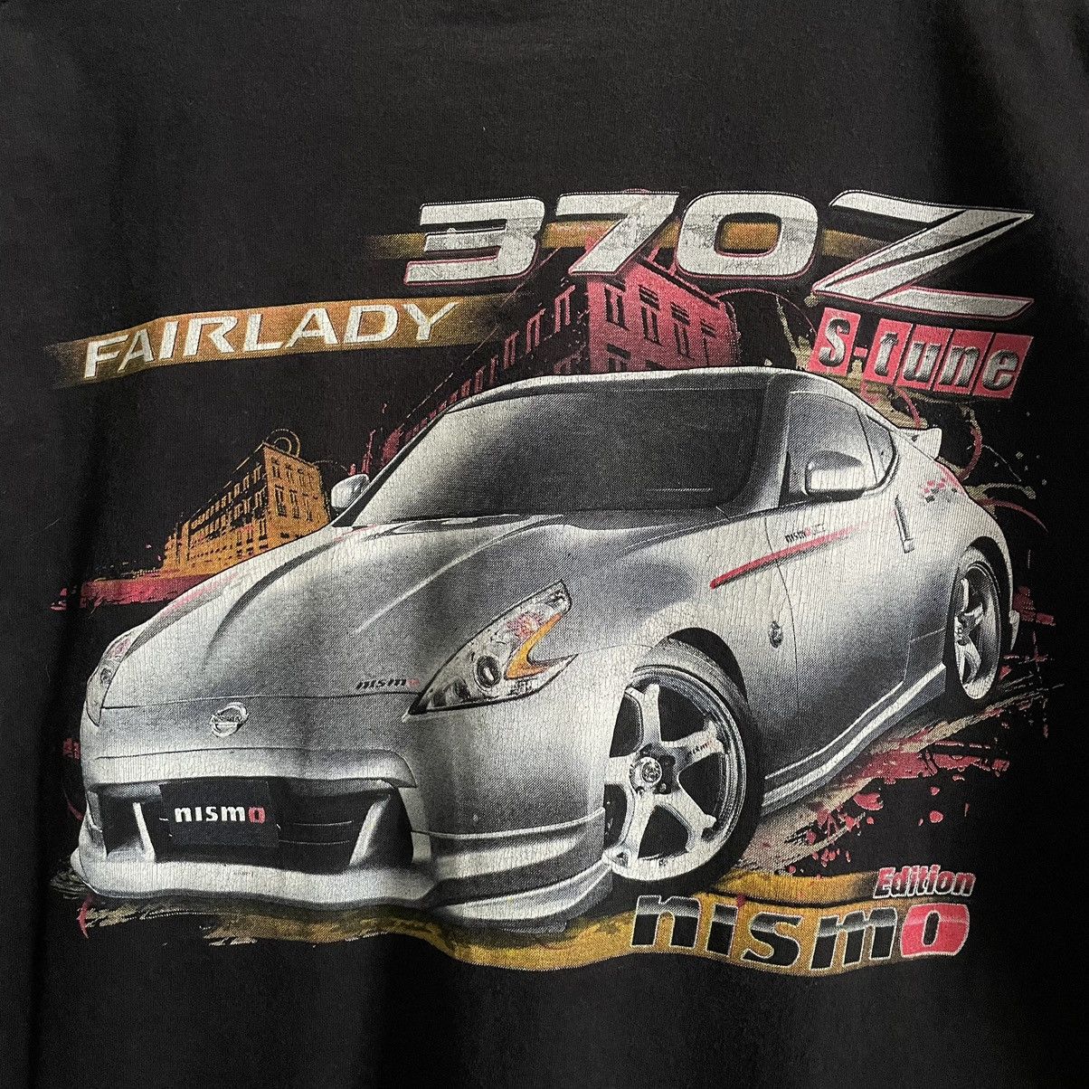 Vintage Vintage Fullscale Nissan Fairlady 370z Tshirt Size US L / EU 52-54 / 3 - 4 Thumbnail