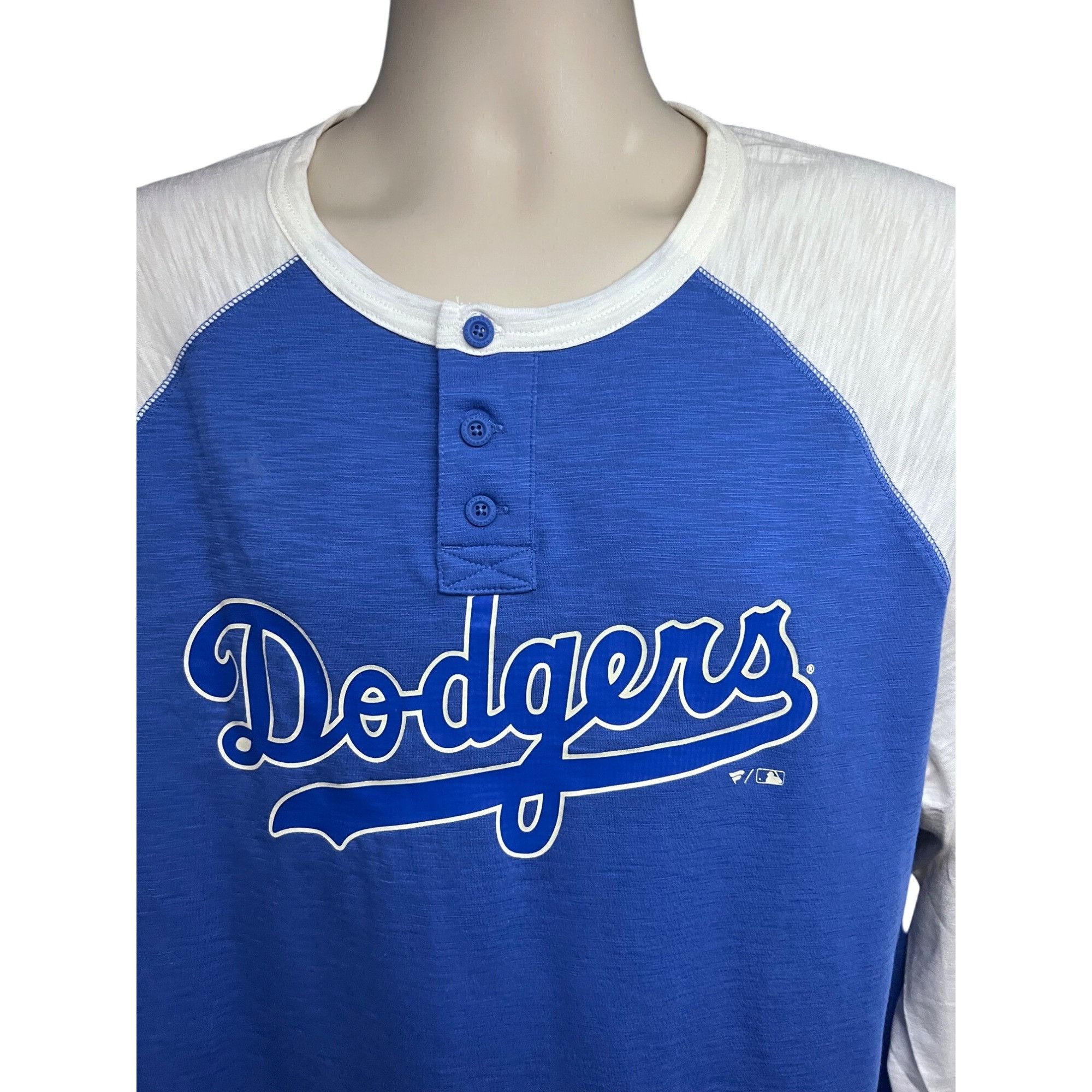 Other Fanatics Los Angeles LA Dodgers Baseball Mens Blue Colorbloc Size US XXL / EU 58 / 5 - 4 Thumbnail