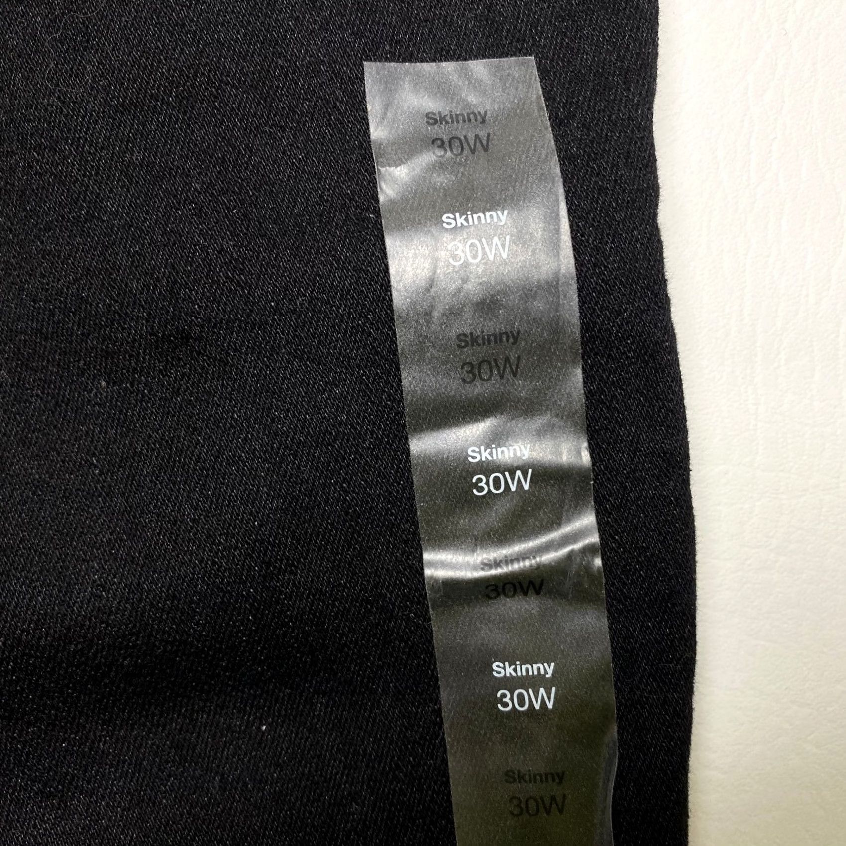 Vintage NWT Sonoma Jeans Skinny High Rise Black SuperStretch 30W Plus Jeans 50x28 Women’s Size 30" / US 8 / IT 44 - 4 Thumbnail