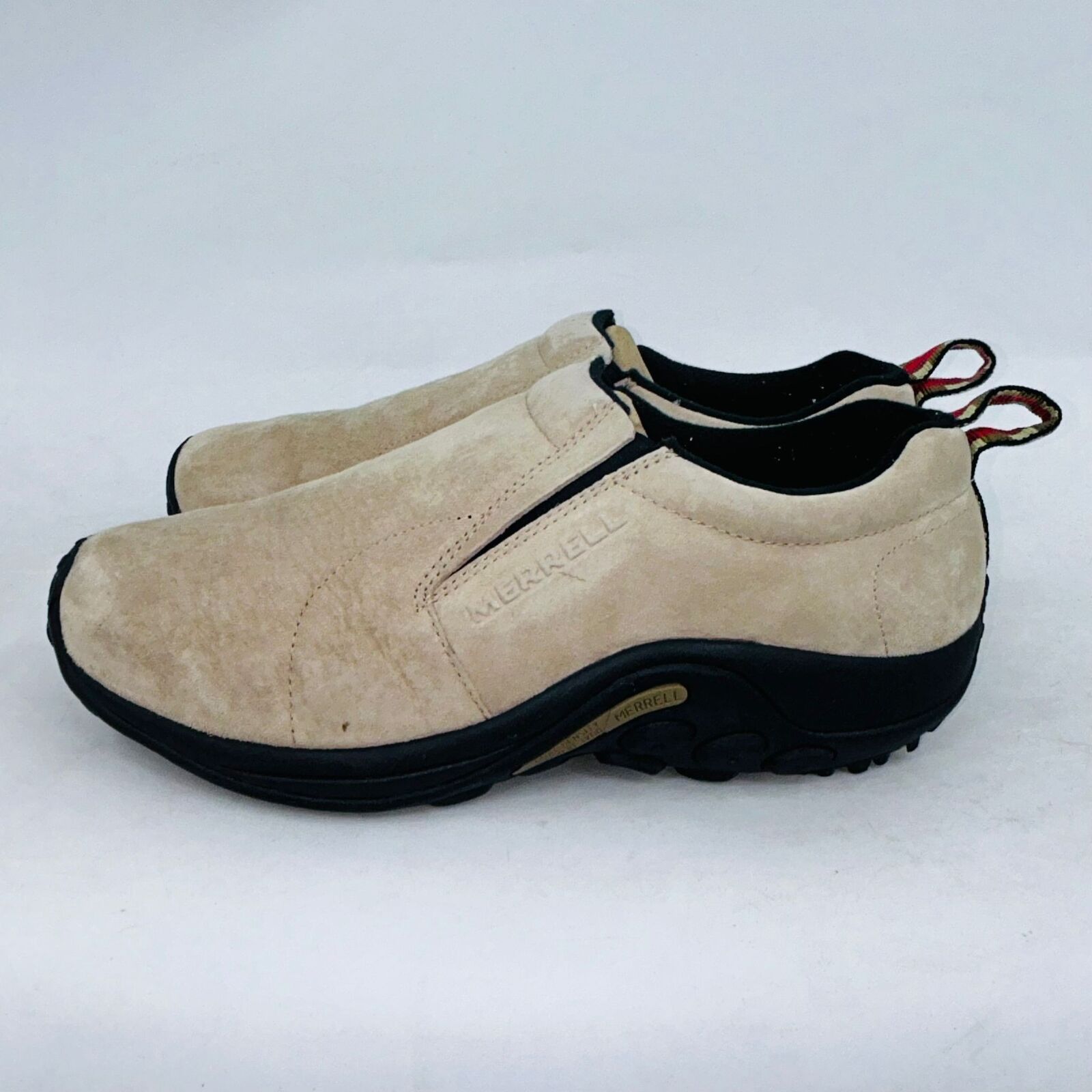 Merrell MERRELL MEN JUNGLE-MOC TAUPE BEIGE CLASSIC SHOES SIZE 9.5W Size US 9.5 / EU 42-43 - 4 Thumbnail