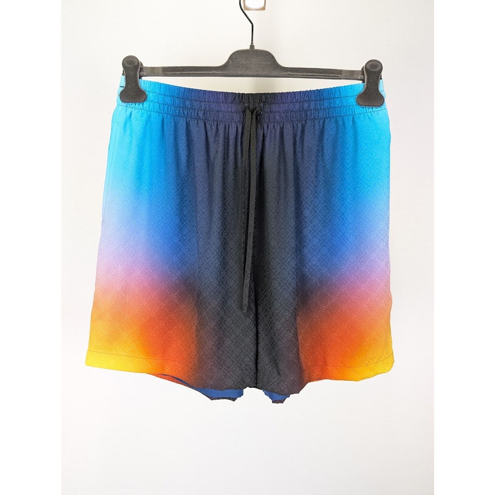 Casablanca o1rshd1 DUP / Drawstring Silk Shorts in Gradient Size US 38 / EU 54 - 1 Thumbnail