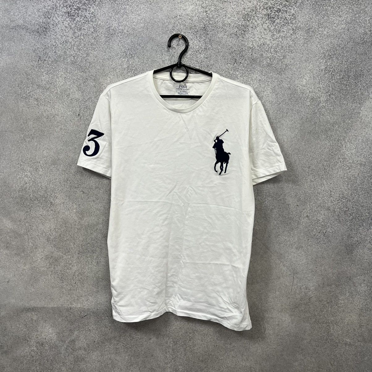 Polo Ralph Lauren Polo Ralph Lauren T-Shirt Big Pony #3 PRL White Size US M / EU 48-50 / 2 - 1 Thumbnail