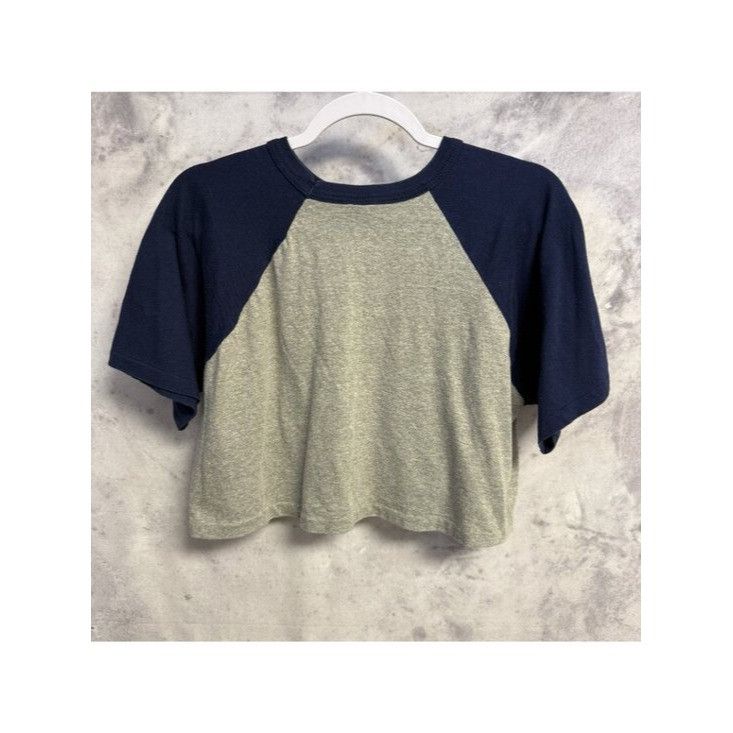 Vintage Vintage 80s Crop Top T Shirt Adult XL Nautilus Fever USA Size XL / US 12-14 / IT 48-50 - 2 Thumbnail