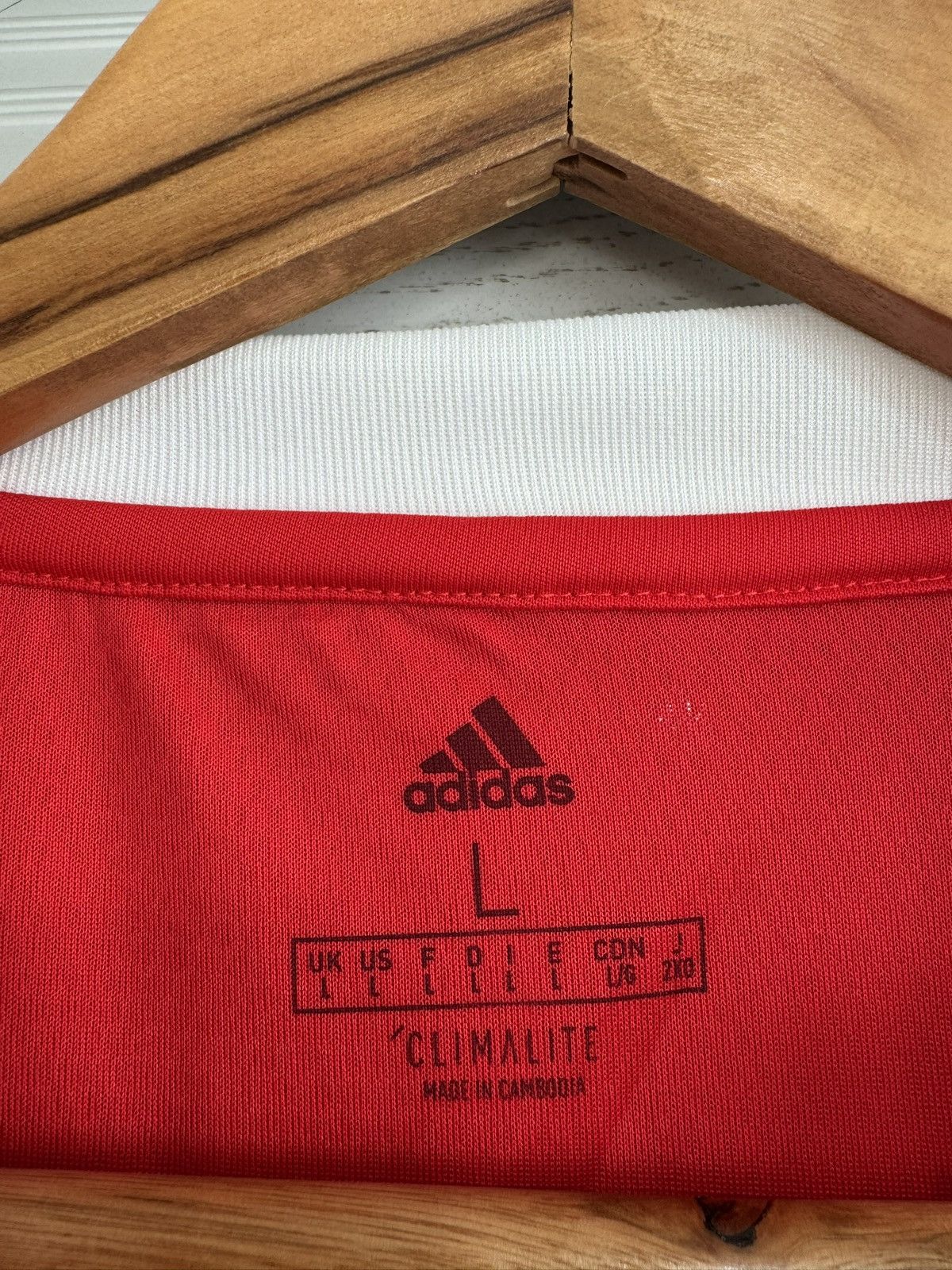 Adidas Benfica 2019-2020 Home Soccer Jersey Football Shirt Kit Size US L / EU 52-54 / 3 - 10 Thumbnail