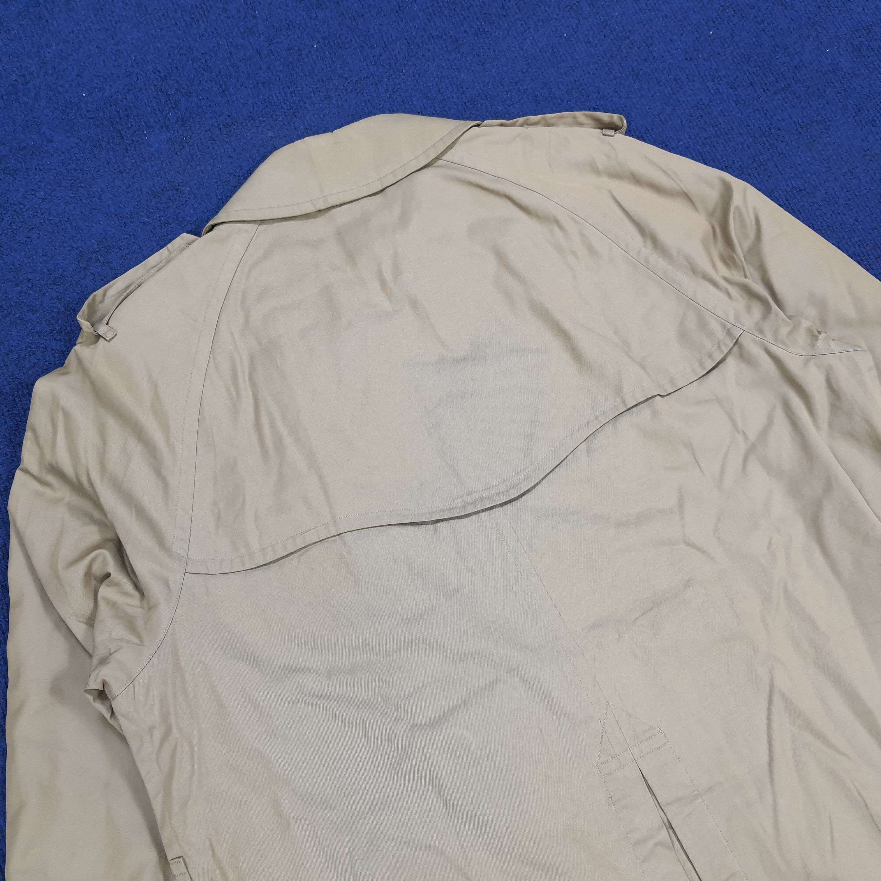 Burberry × Vintage Vintage Burberrys' Nova Check Trench Jacket Size US M / EU 48-50 / 2 - 4 Thumbnail