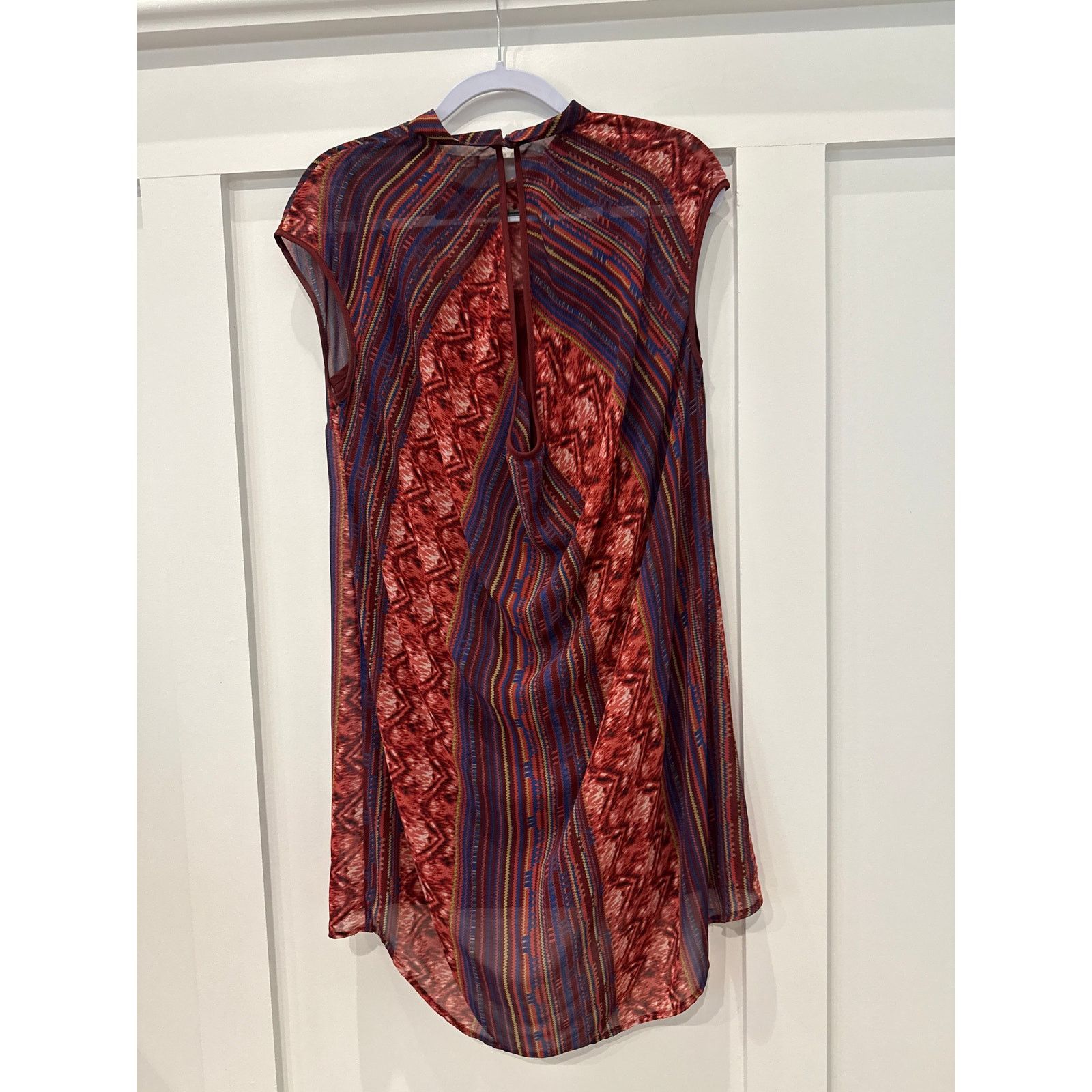 Anthropologie Anthropologie Hazel Drape Back Mock Neck Abstract Dress, M Size M / US 6-8 / IT 42-44 - 5 Thumbnail