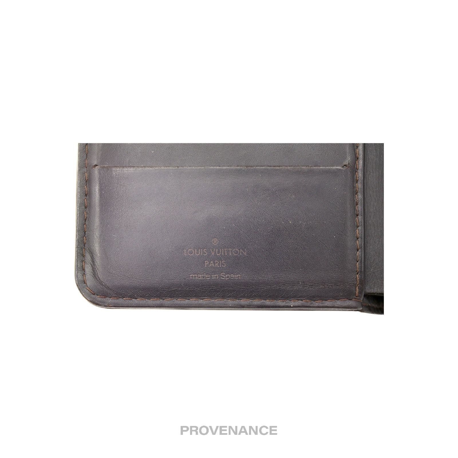 Louis Vuitton 🔴 Louis Vuitton 6CC Bifold Wallet - Utah Brown Leather Size ONE SIZE - 7 Thumbnail