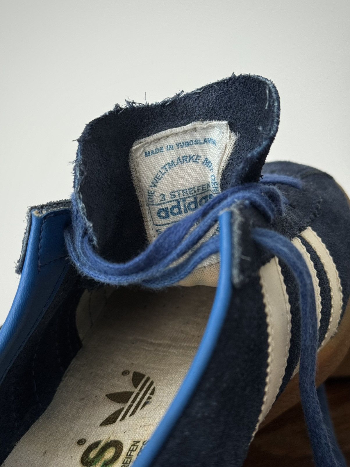Adidas Vintage 80s Adidas Koln ‘Made in Yugoslavia’ Suede Shoes Size US 7.5 / IT 37.5 - 9 Thumbnail