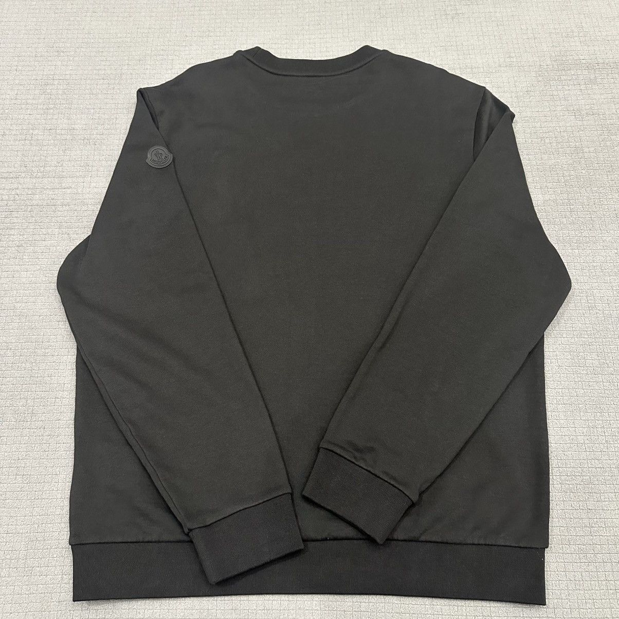 Moncler Moncler Black Logo Sweatshirt Size US XL / EU 56 / 4 - 6 Thumbnail