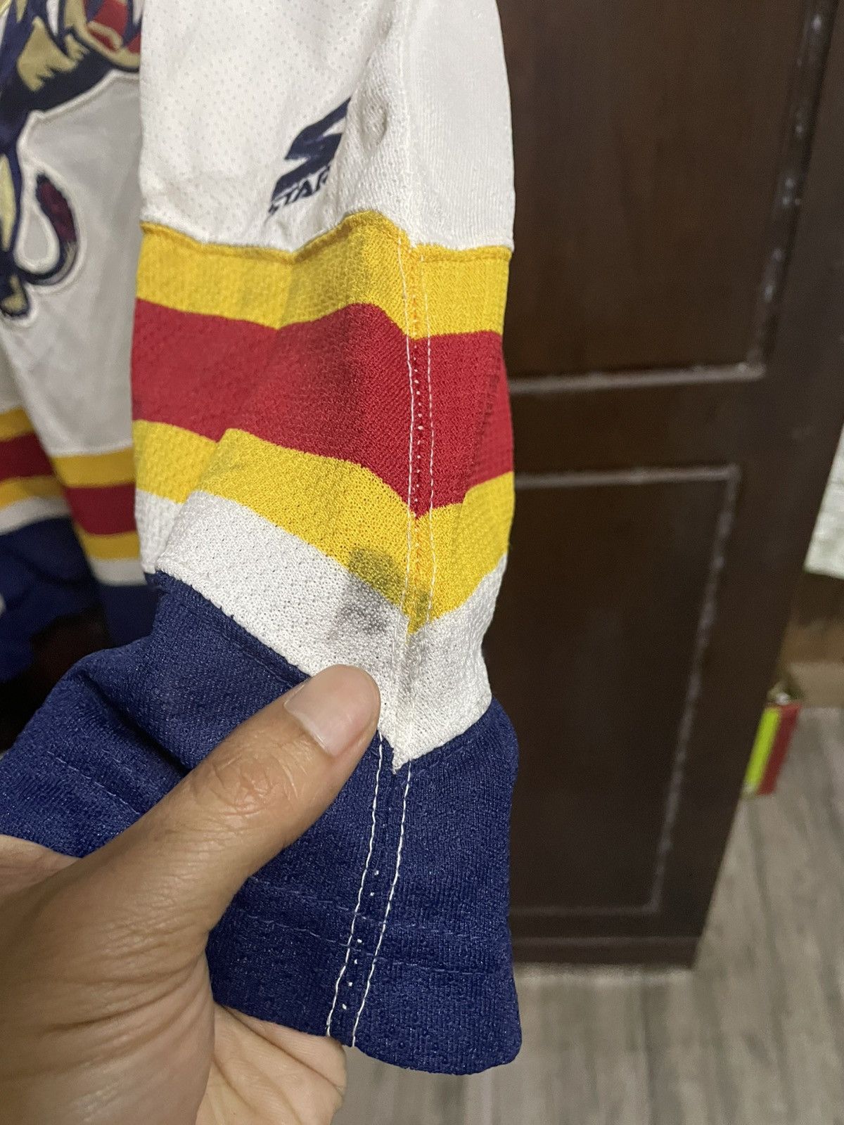 Vintage Vintage Florida Panthers Starter NHL Hockey Jersey 90s White Size US XXL / EU 58 / 5 - 13 Thumbnail
