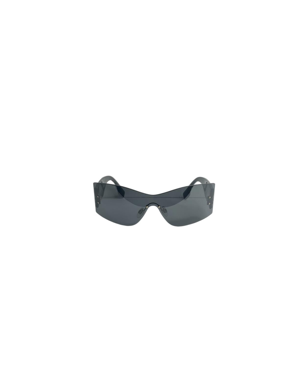 Burberry Burberry Shield Visor Sunglasses TB Logo Black Size ONE SIZE - 3 Thumbnail