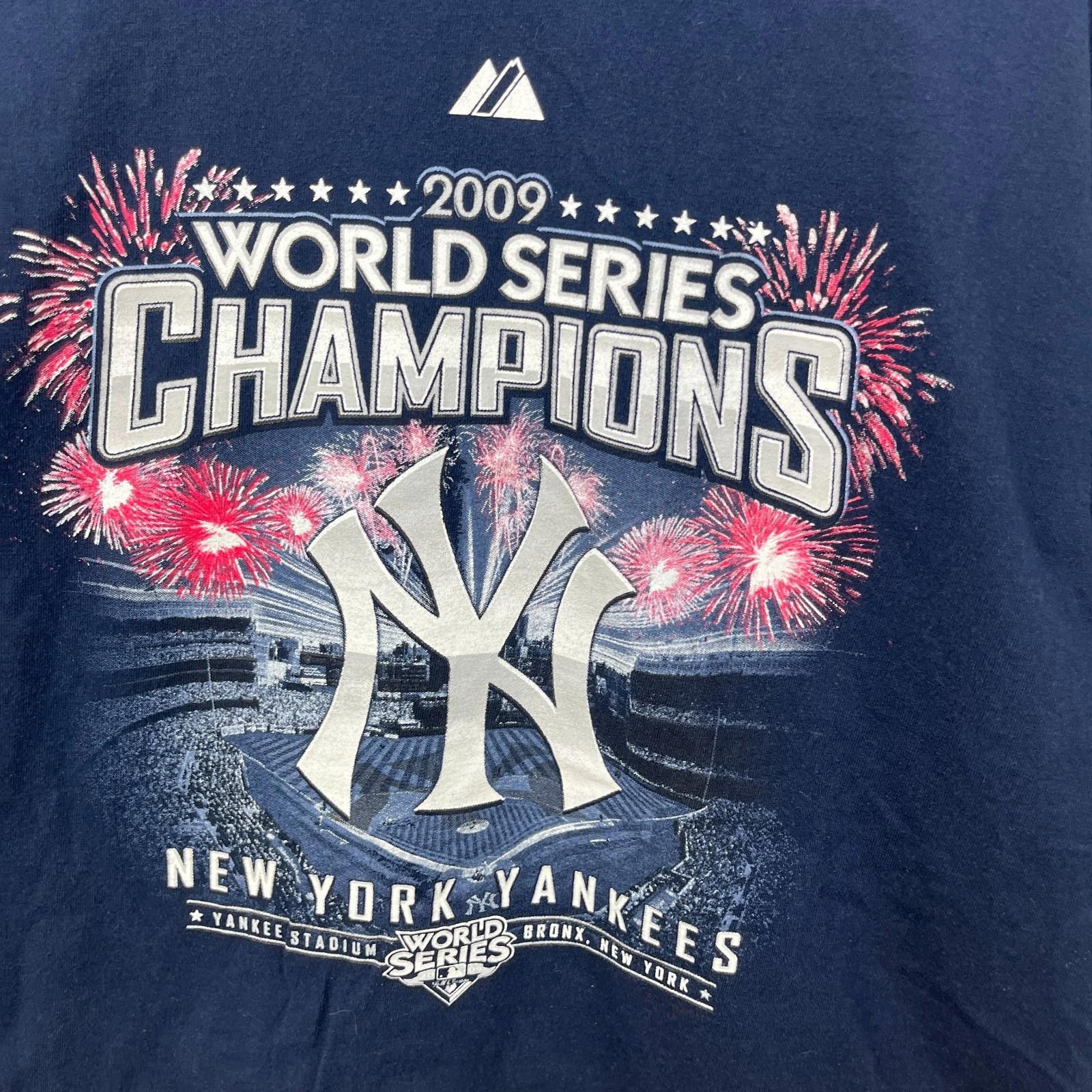 Other Vintage New York Yankees 2009 World Series T Shirt 2XL Y2K Size ONE SIZE - 3 Thumbnail