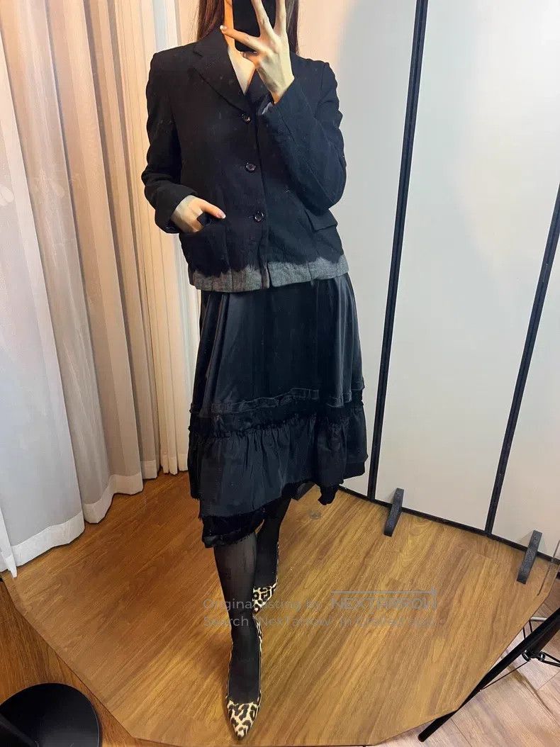 Comme des Garcons Comme Des Garcons Faded Wool Suit Jacket Size XS / US 0-2 / IT 36-38 - 7 Thumbnail